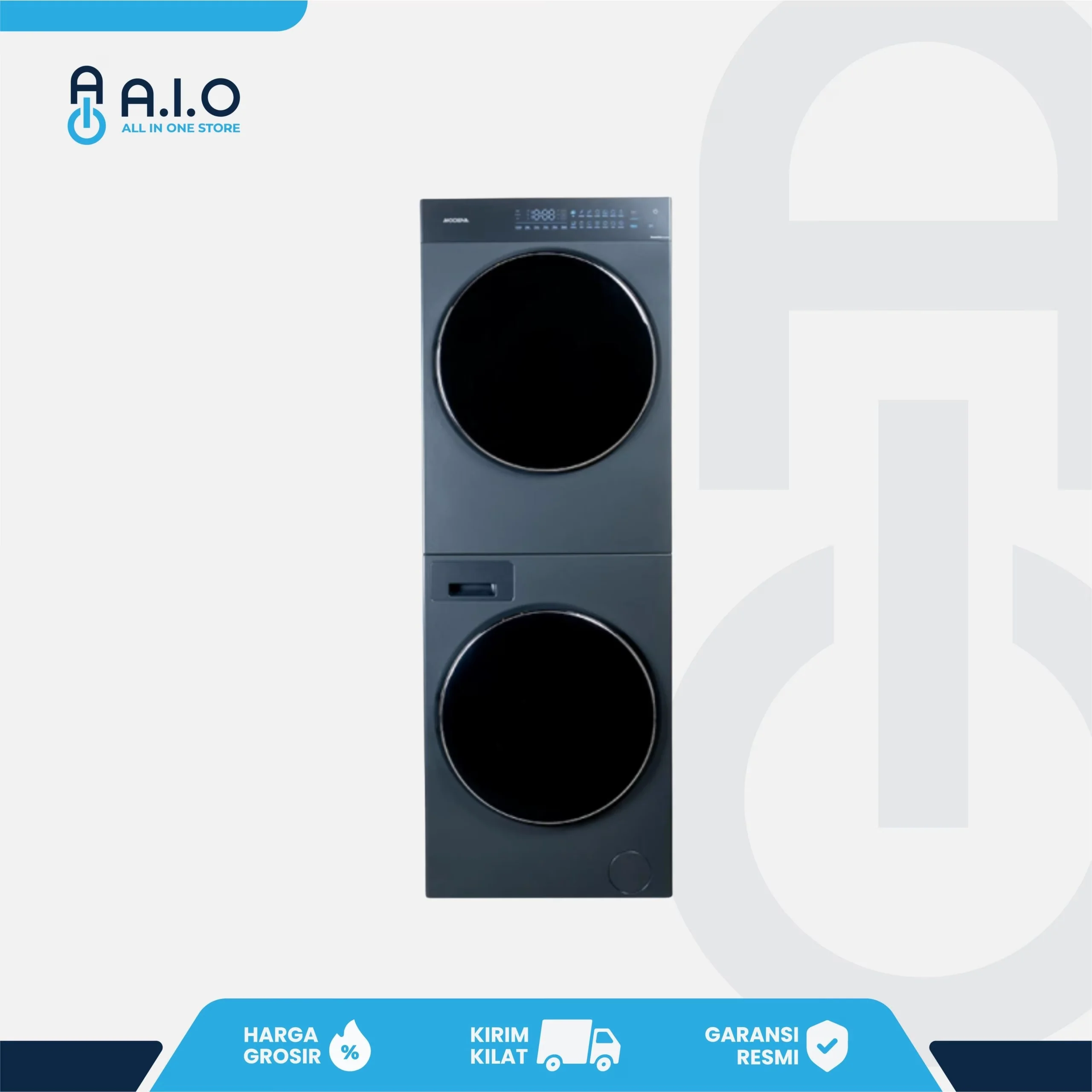 MODENA - MESIN CUCI FRONT LOADING 11 KG - WW 1139 VSDG 1 MODENA - MESIN CUCI FRONT LOADING 11 KG - WW 1139 VSDG