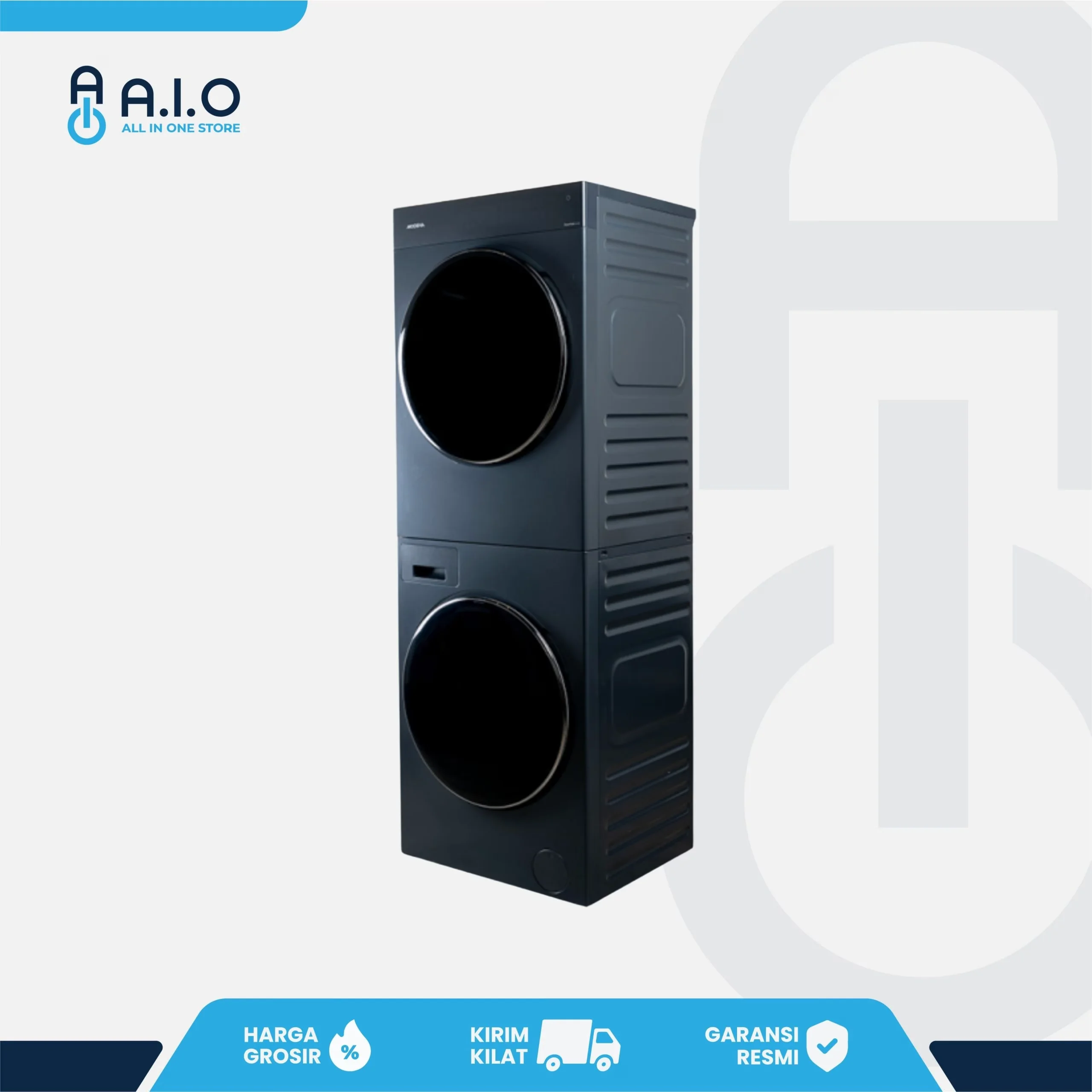 MODENA - MESIN CUCI FRONT LOADING 11 KG - WW 1139 VSDG 2 MODENA - MESIN CUCI FRONT LOADING 11 KG - WW 1139 VSDG - Gambar 2