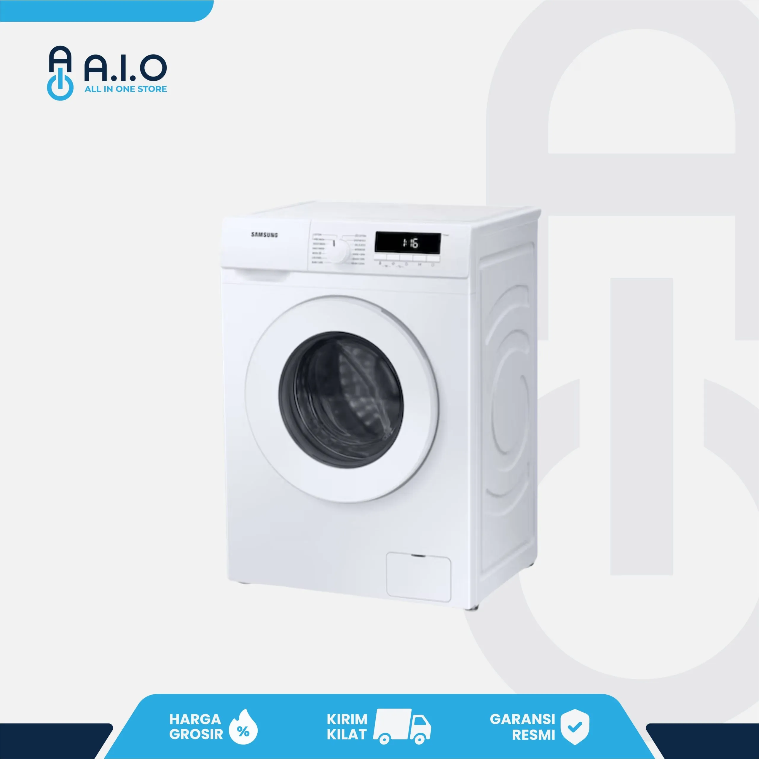 SAMSUNG - MESIN CUCI FRONT LOADING 8 KG - WW80T3040WW 2 SAMSUNG - MESIN CUCI FRONT LOADING 8 KG - WW80T3040WW - Gambar 2