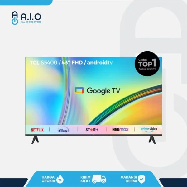 TCL - TV ANDROID 43" - 43S5400A