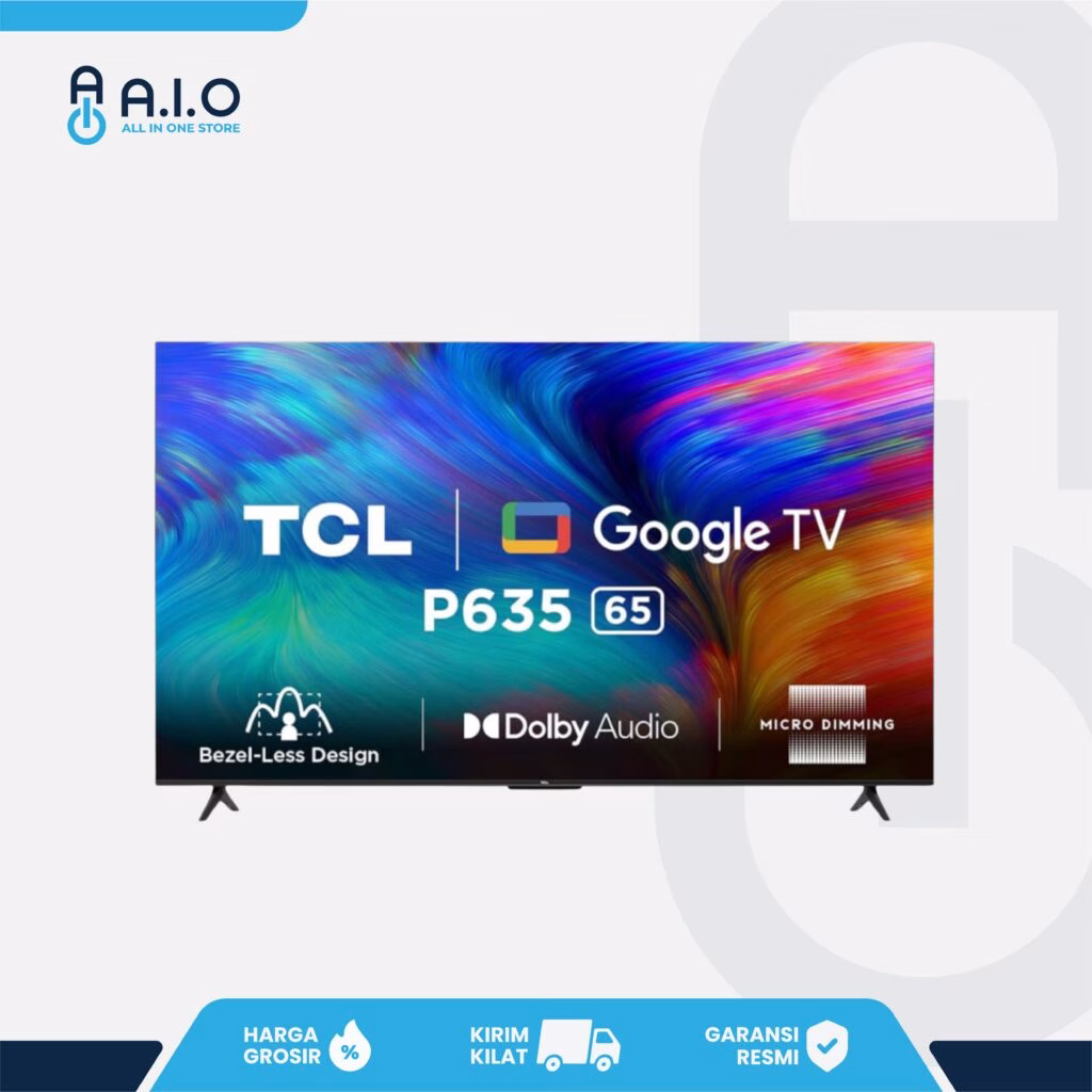 65P635 FRONT TV Android terbaik
