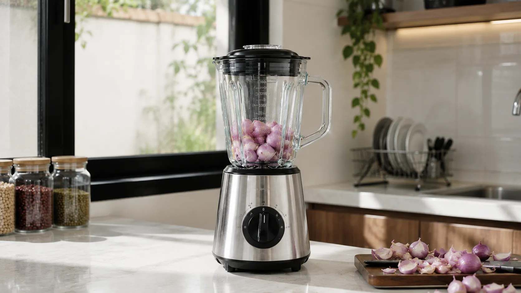 Cara Menghilangkan Bau Bumbu Bawang di Blender