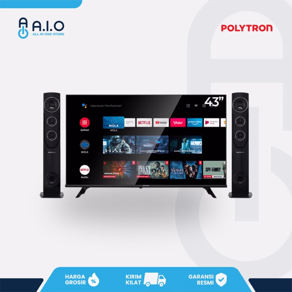 PLD 43TA5055 TV Android terbaik