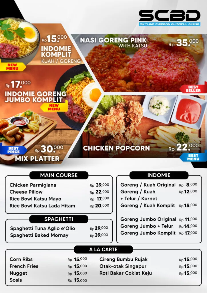 Menu SCBD Februari SCBD