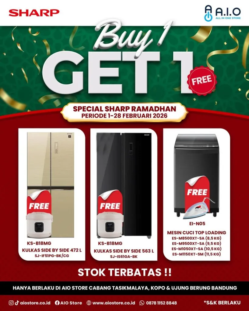 Promo Sharp 4 Link Bio AIO Store