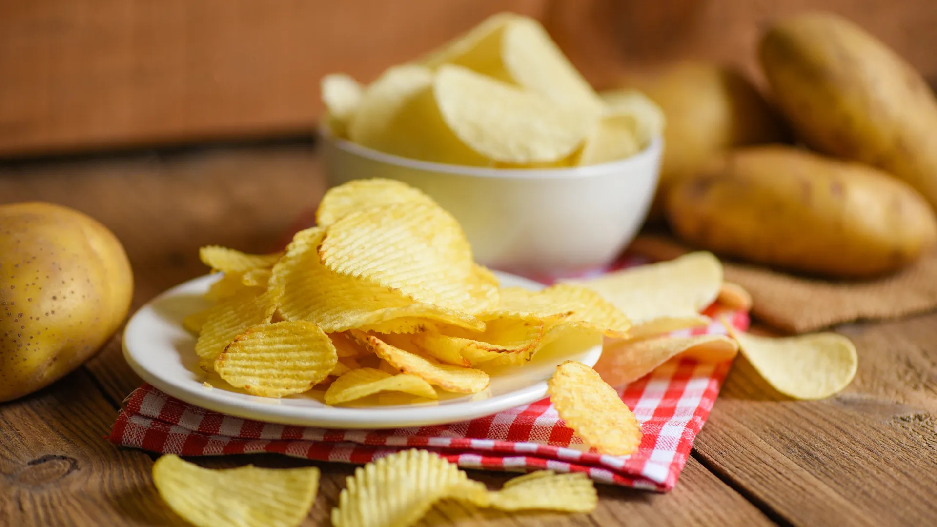 cara membuat keripik kentang