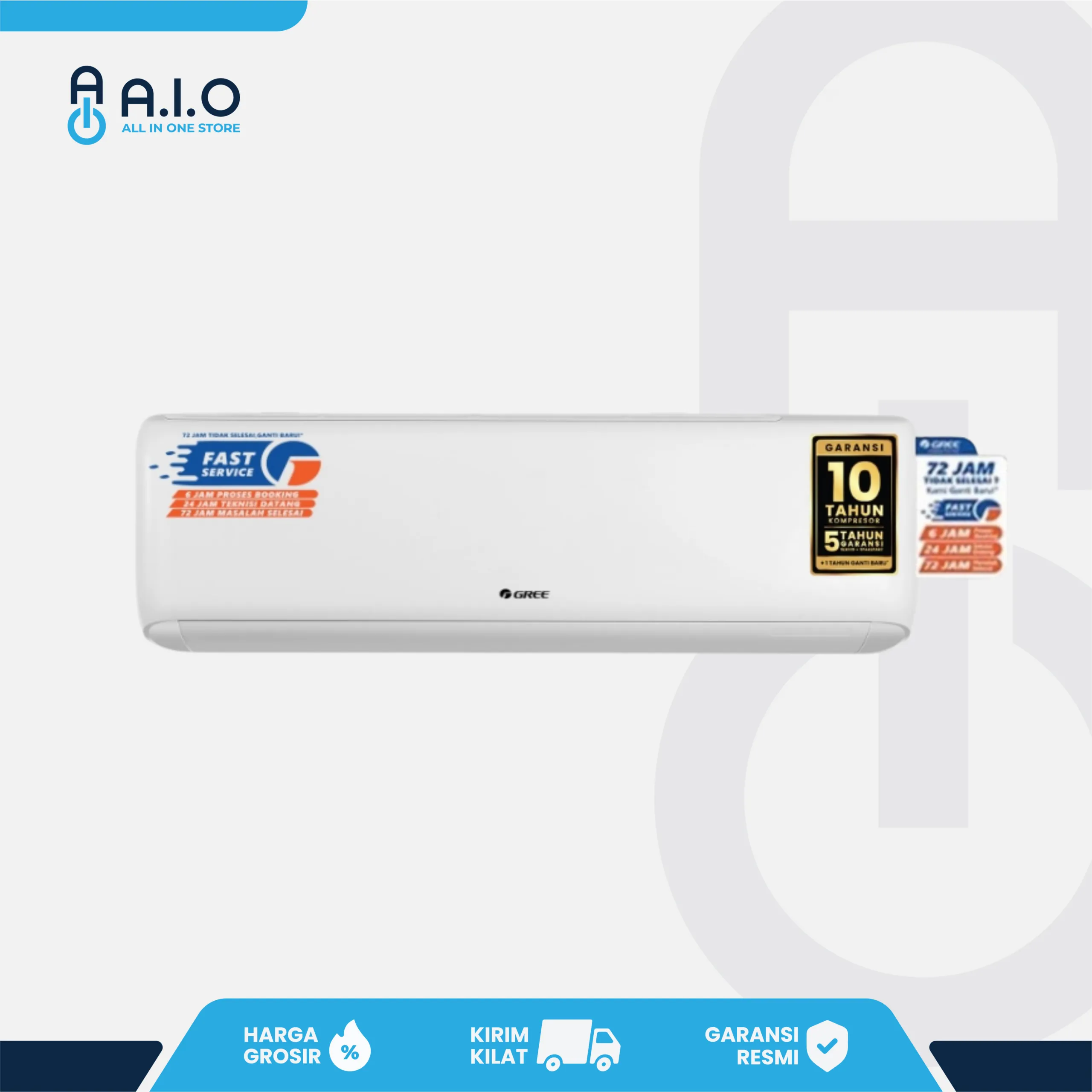 GREE - AC SPLIT STANDARD 0.5 PK - GWC 05N1