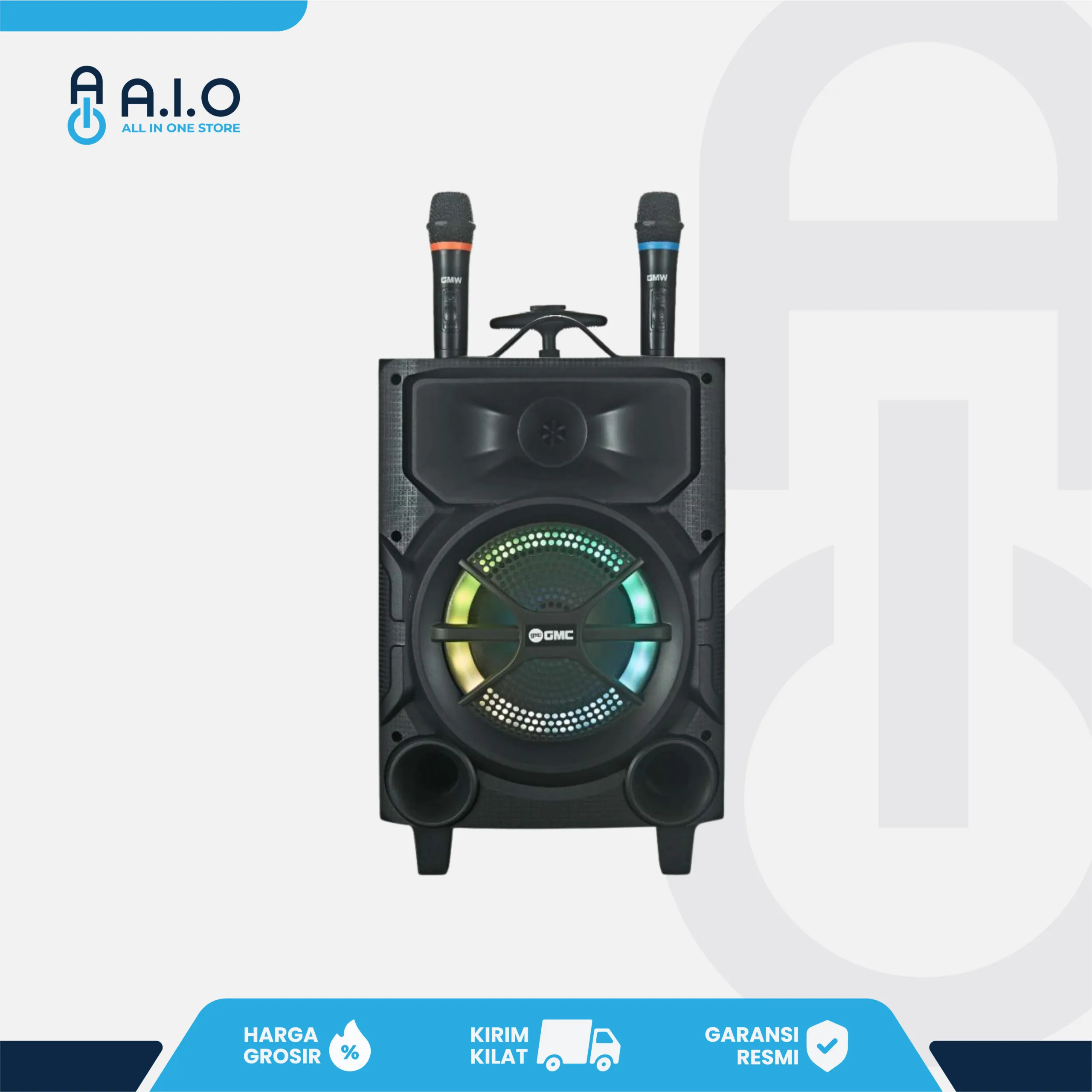20 Rekomendasi Speaker Bluetooth Full Bass Terbaik 32 GMC - SPEAKER BLUETOOTH - 897Y PRO