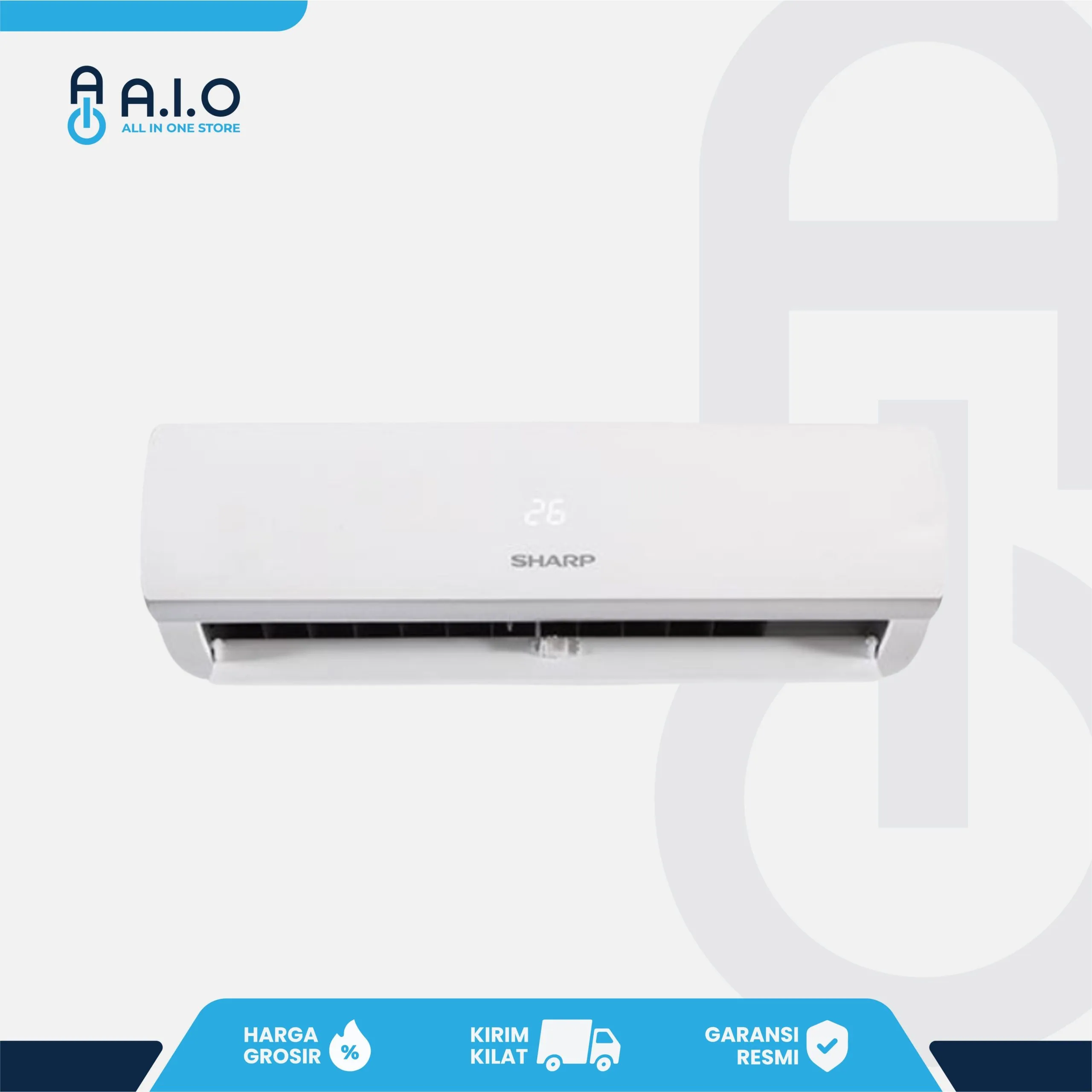 SHARP - AC SPLIT STANDARD 1 PK - AH A9ZCYN