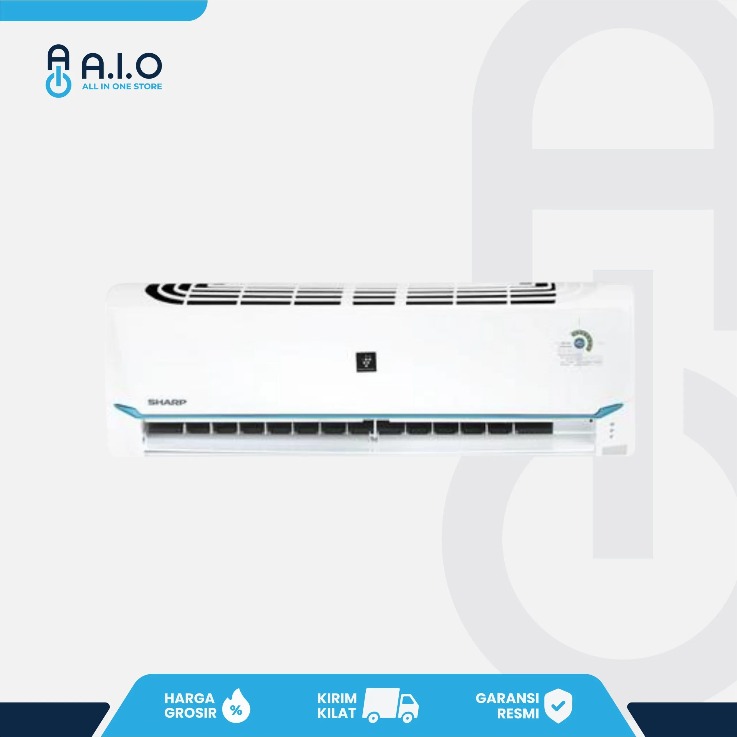 SHARP - AC SPLIT PLASMACLUSTER 0.75 PK - AH AP7SSY