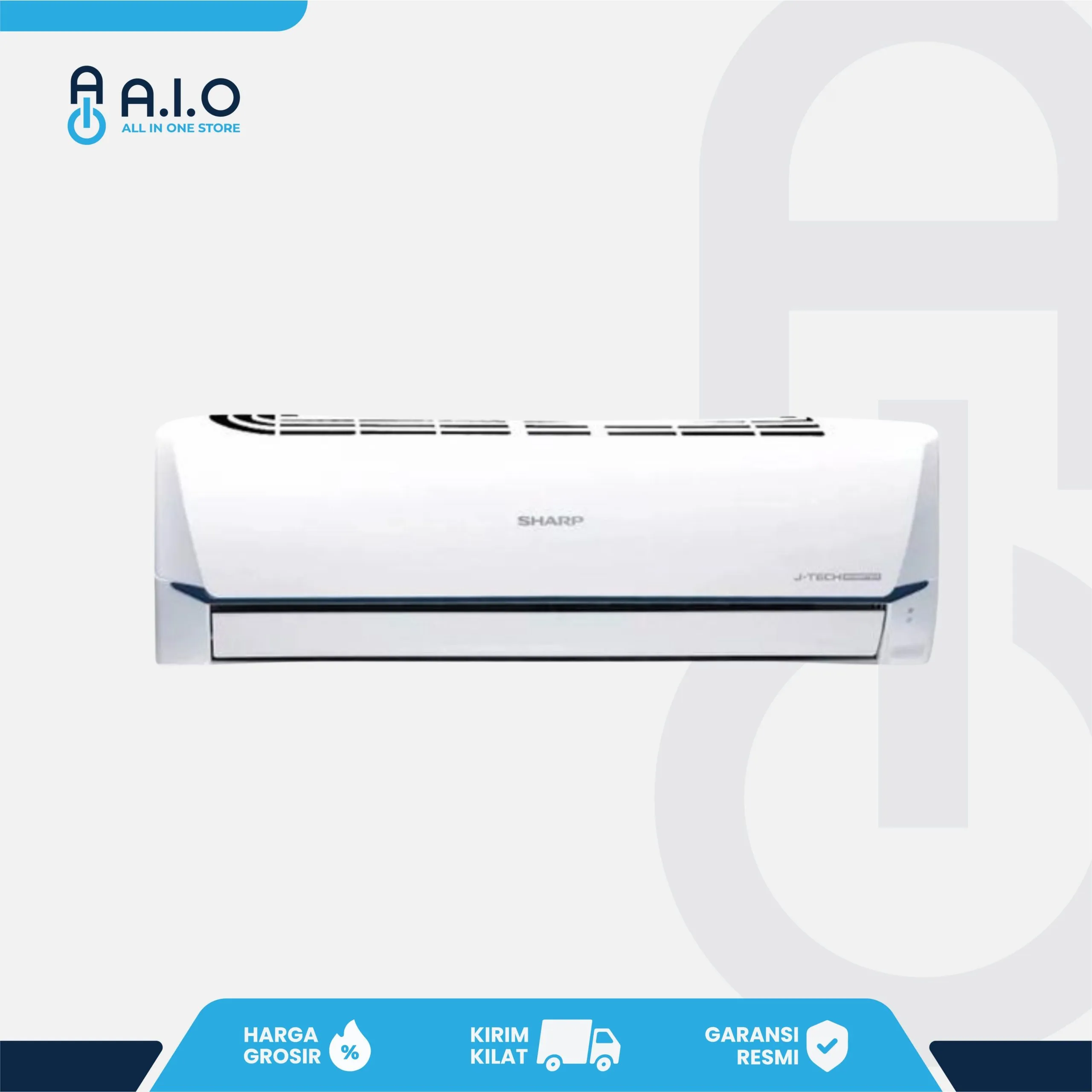 SHARP - AC SPLIT INVERTER 1 PK - AH X9VEY