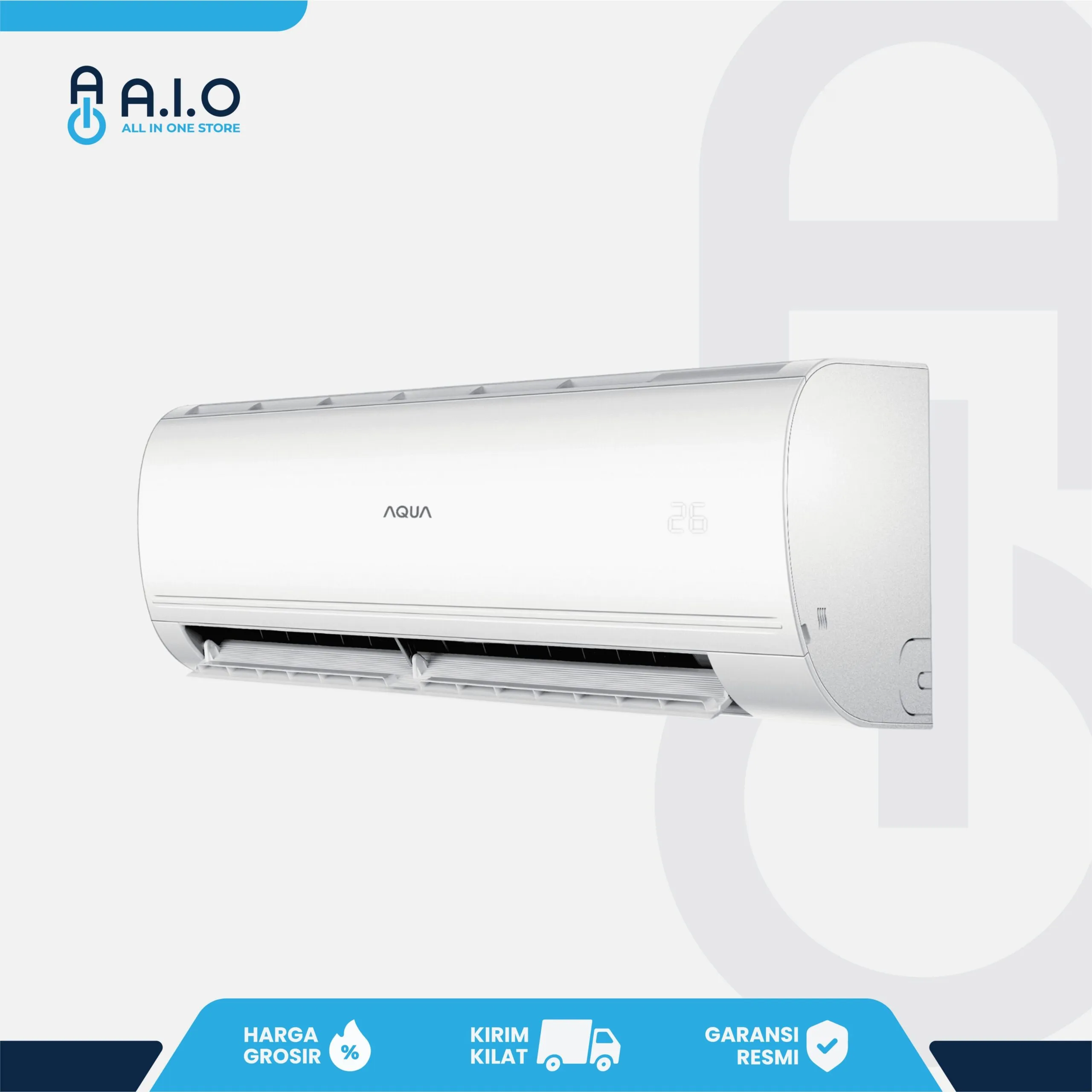 AQUA - AC SPLIT STANDARD 1 PK - AQA KCR09AHP1 - Gambar 3