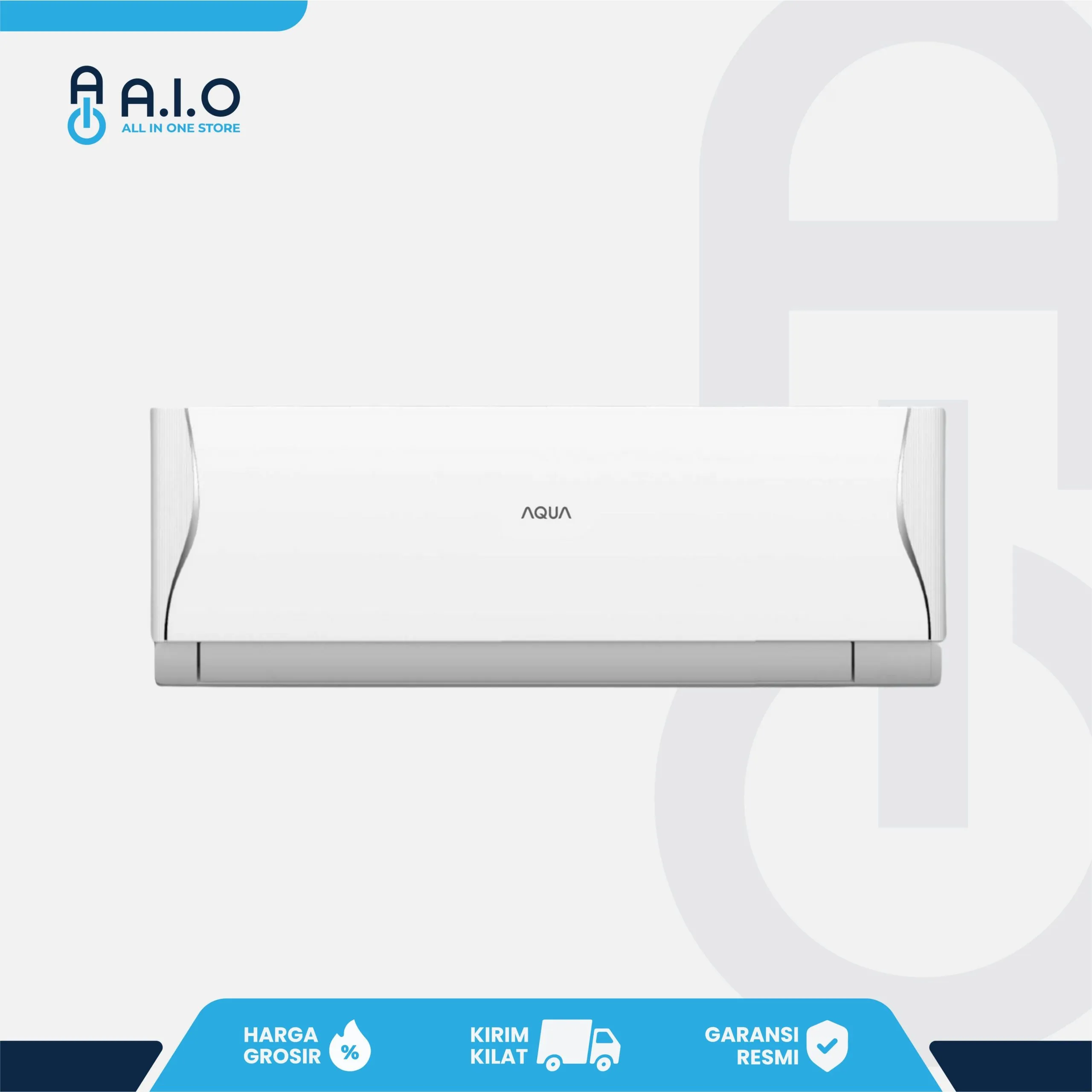 AQUA - AC SPLIT STANDARD 0.5 PK - AQA KCR5FQD(L) 1 AQA KCR5FQD(L) FRONT