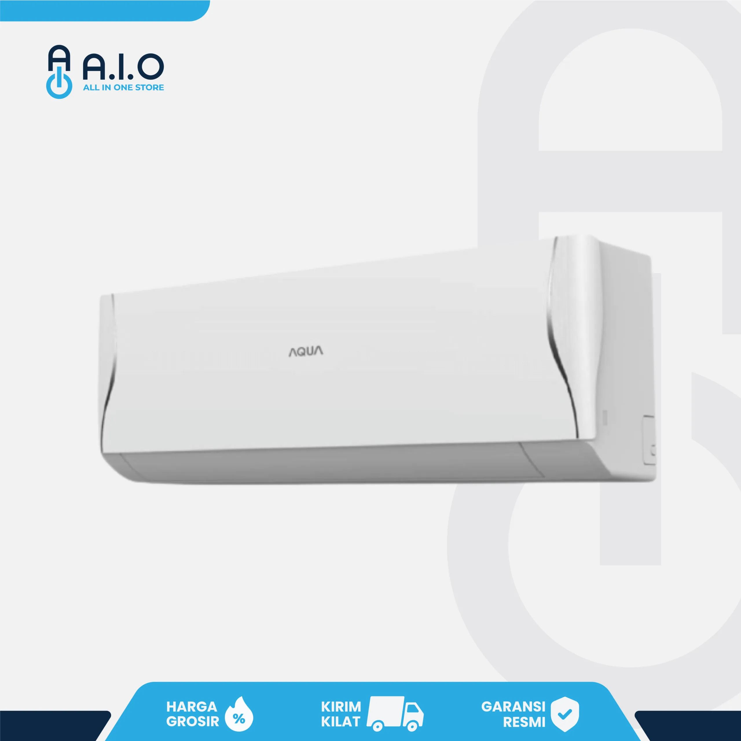 AQUA - AC SPLIT STANDARD 0.5 PK - AQA KCR5FQD(L) 3 AQA KCR5FQD(L) RIGHT