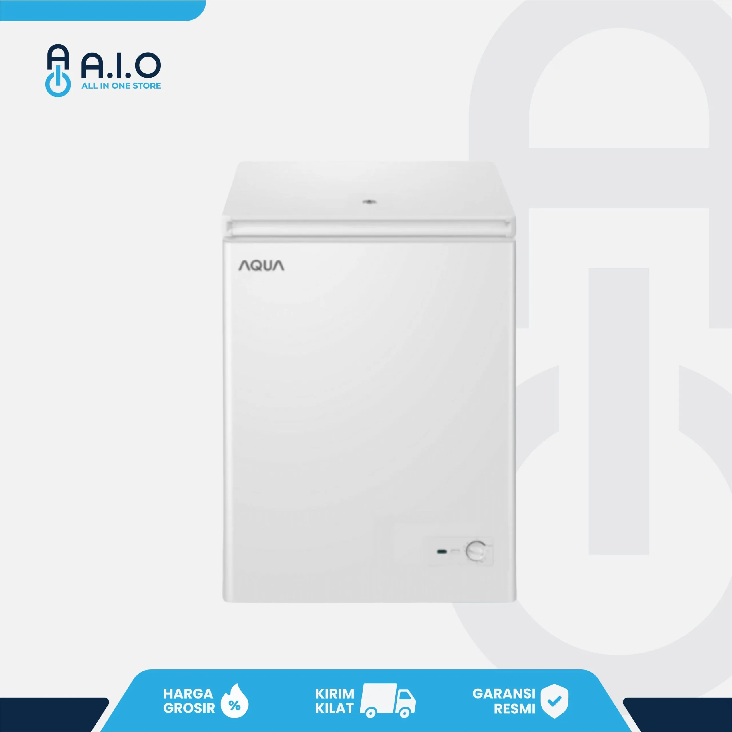 AQUA - CHEST FREEZER 1 PINTU 100 L - AQF 120FB
