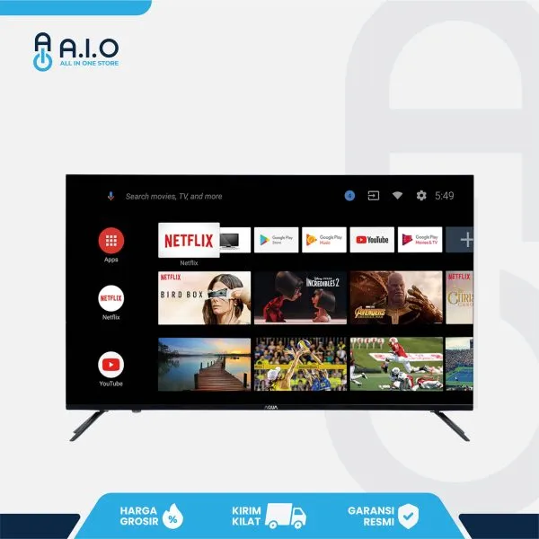 13 Rekomendasi TV Android Terbaik di Awal Tahun 2026 2 AQT43K701AF FRONT
