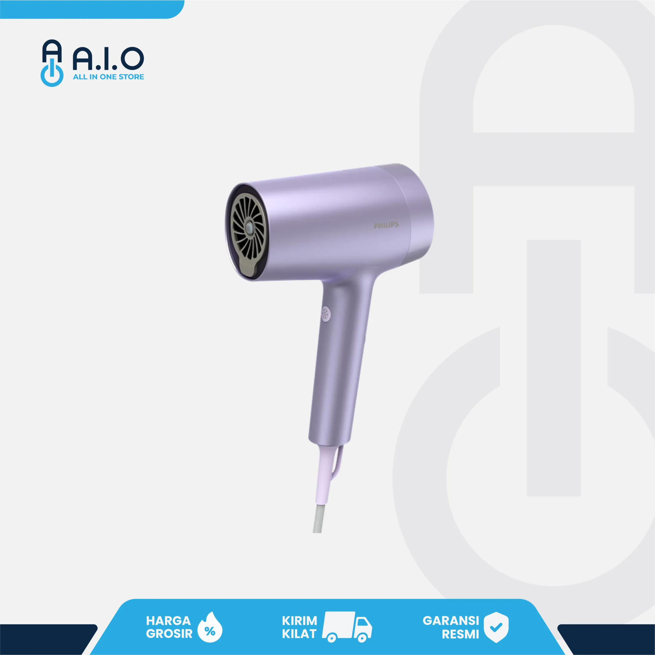 PHILIPS BEAUTY - HAIR DRYER - BHD720/10 2 BHD720_10 SIDE