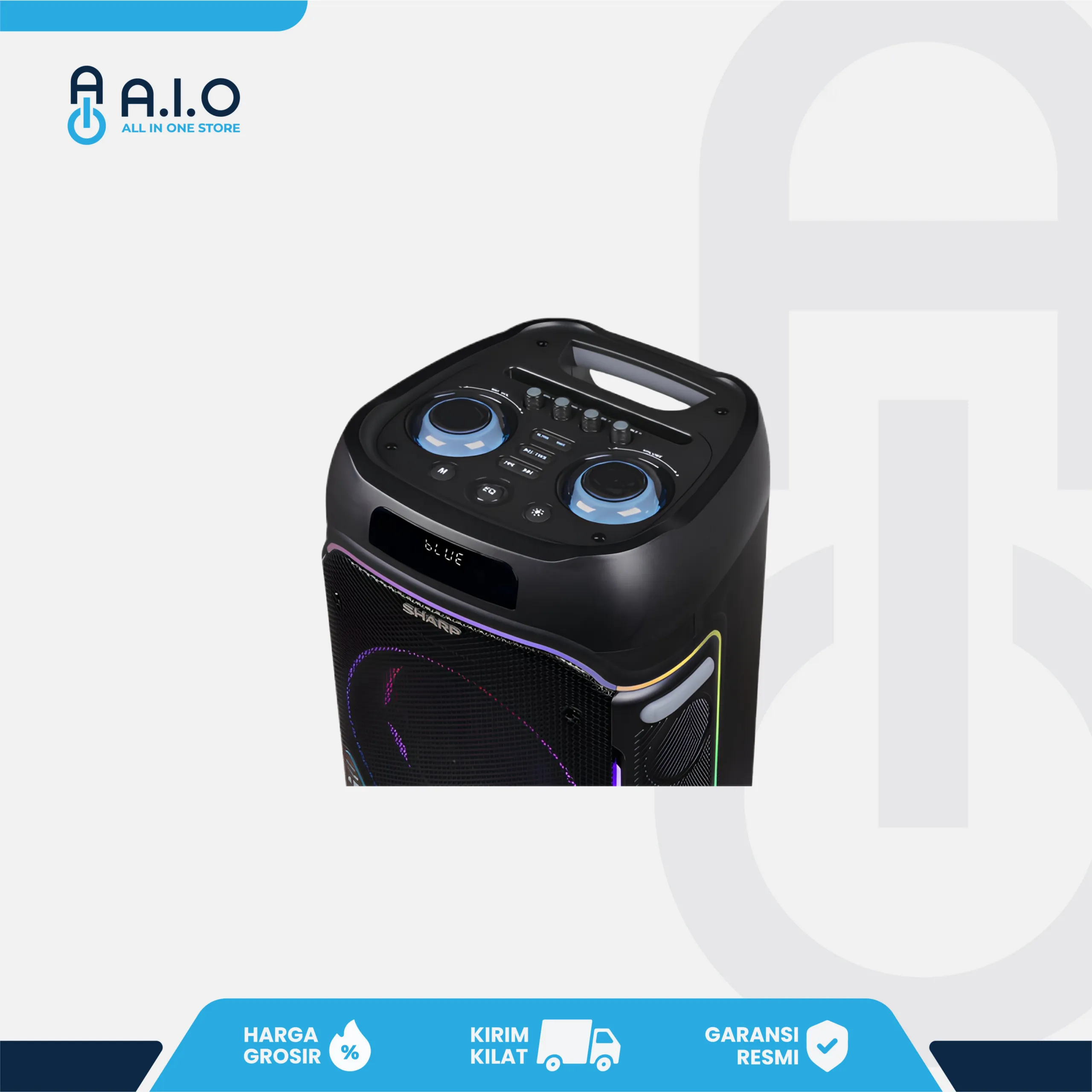 SHARP - PARTY SPEAKER SYSTEM - CBOX PS9PB 3 SHARP - PARTY SPEAKER SYSTEM - CBOX PS9PB - Image 3