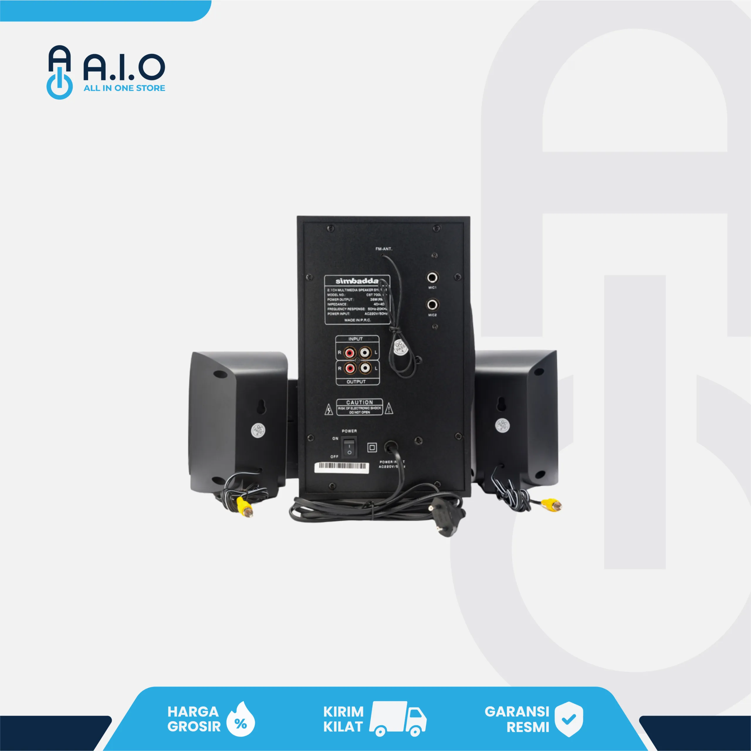 SIMBADDA - SPEAKER - CST 7000N+ 2 CST 7000N+ BACK
