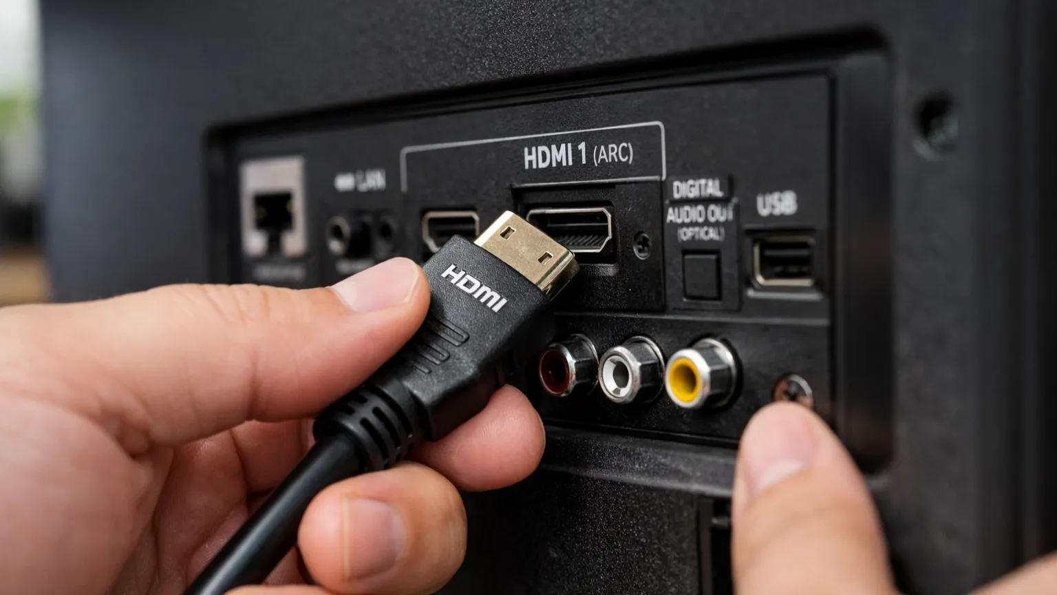Cara Menyambung HDMI ke TV