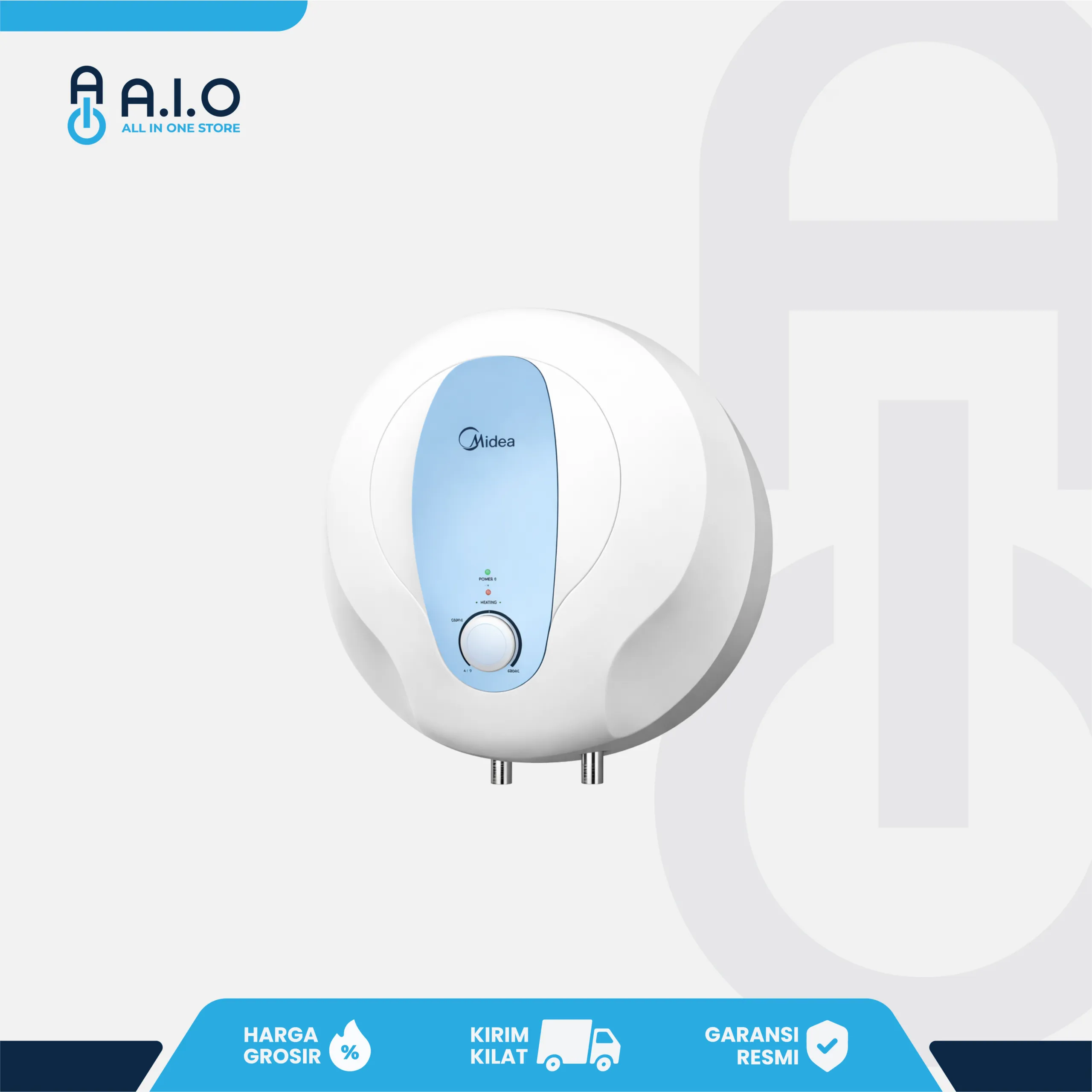 MIDEA - WATER HEATER 15 L - D15 02YA2