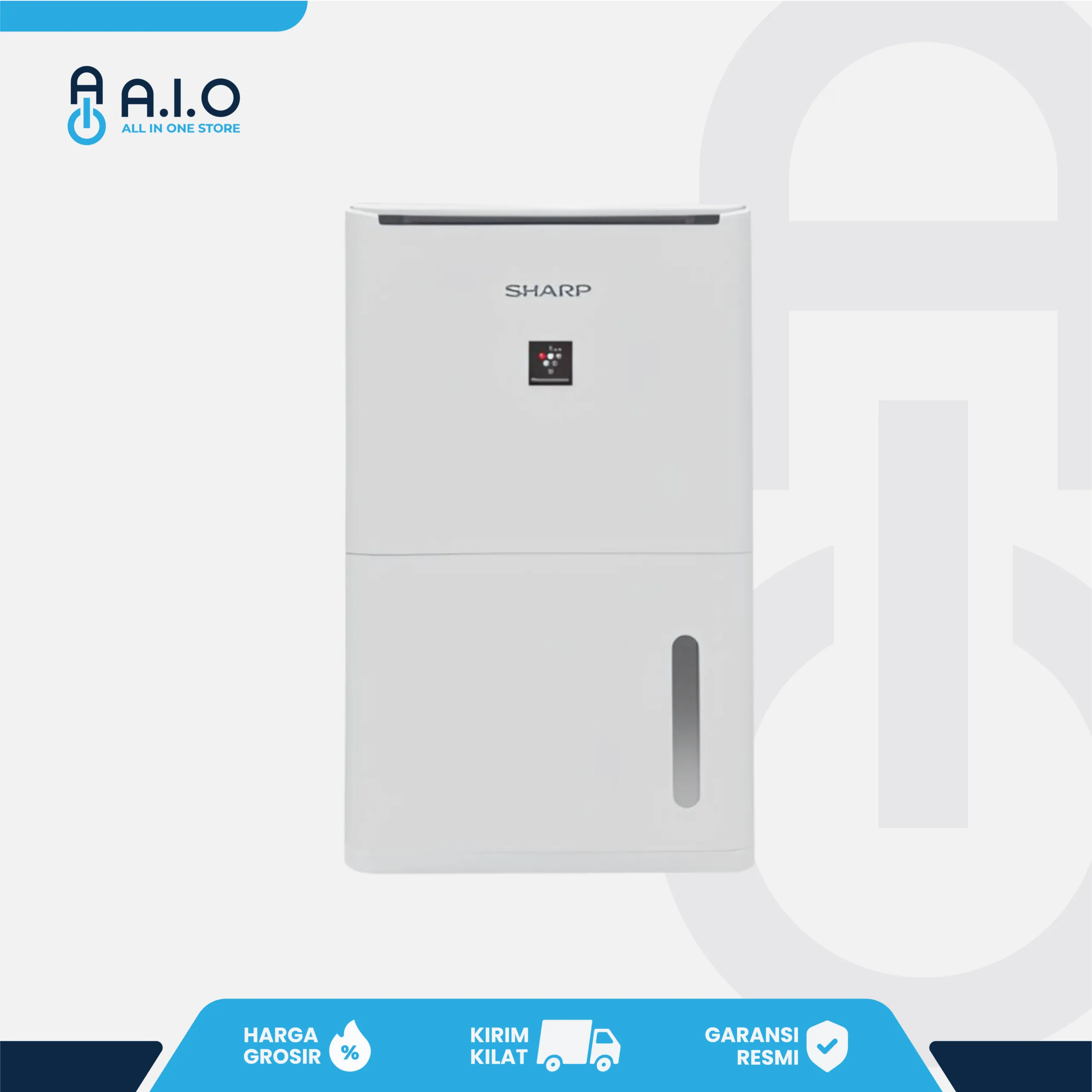 SHARP - DEHUMIDIFER - DW D12A W 1 DW D12A W FRONT
