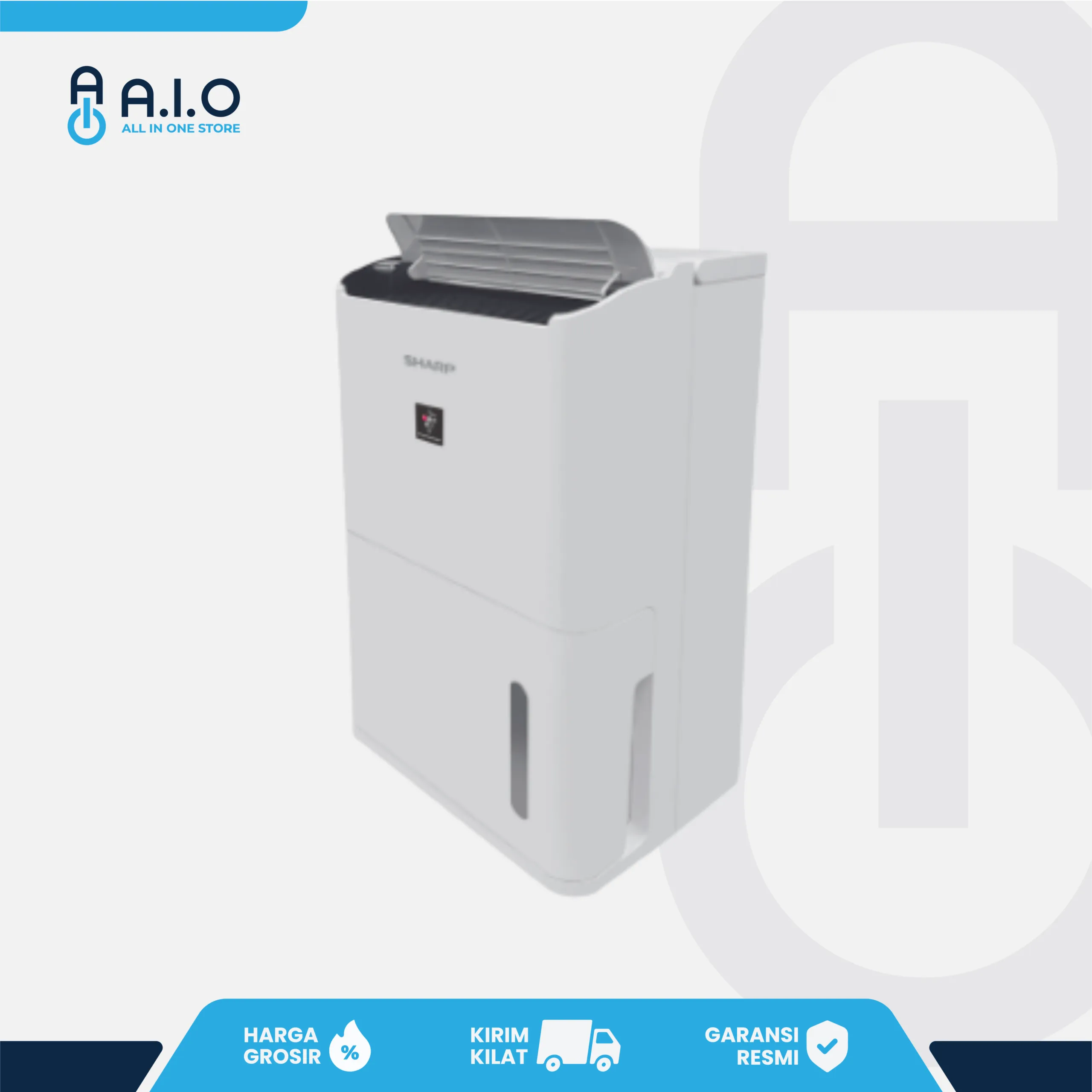 SHARP - DEHUMIDIFER - DW D12A W 4 DW D12A W OPEN