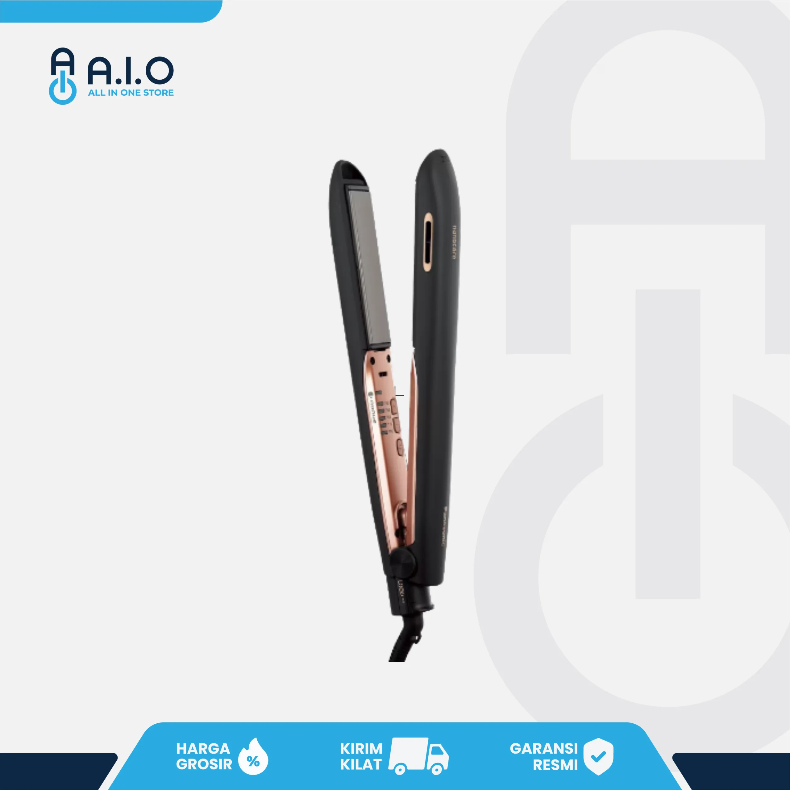 PANASONIC - HAIR STRAIGHTNER - EH HS99 K415 4 EH HS99 K415 OPEN