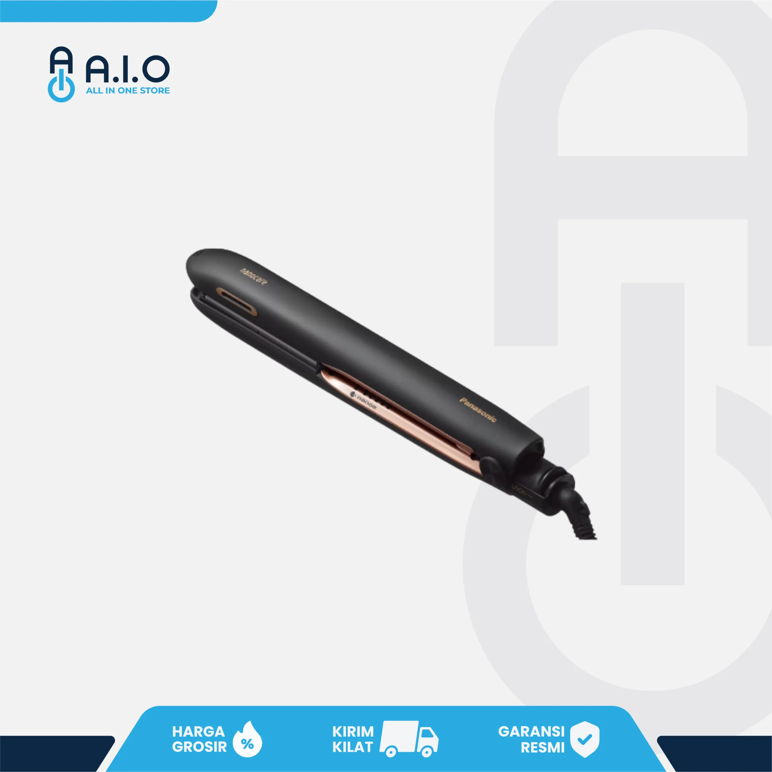 PANASONIC - HAIR STRAIGHTNER - EH HS99 K415 2 EH HS99 K415 TOP