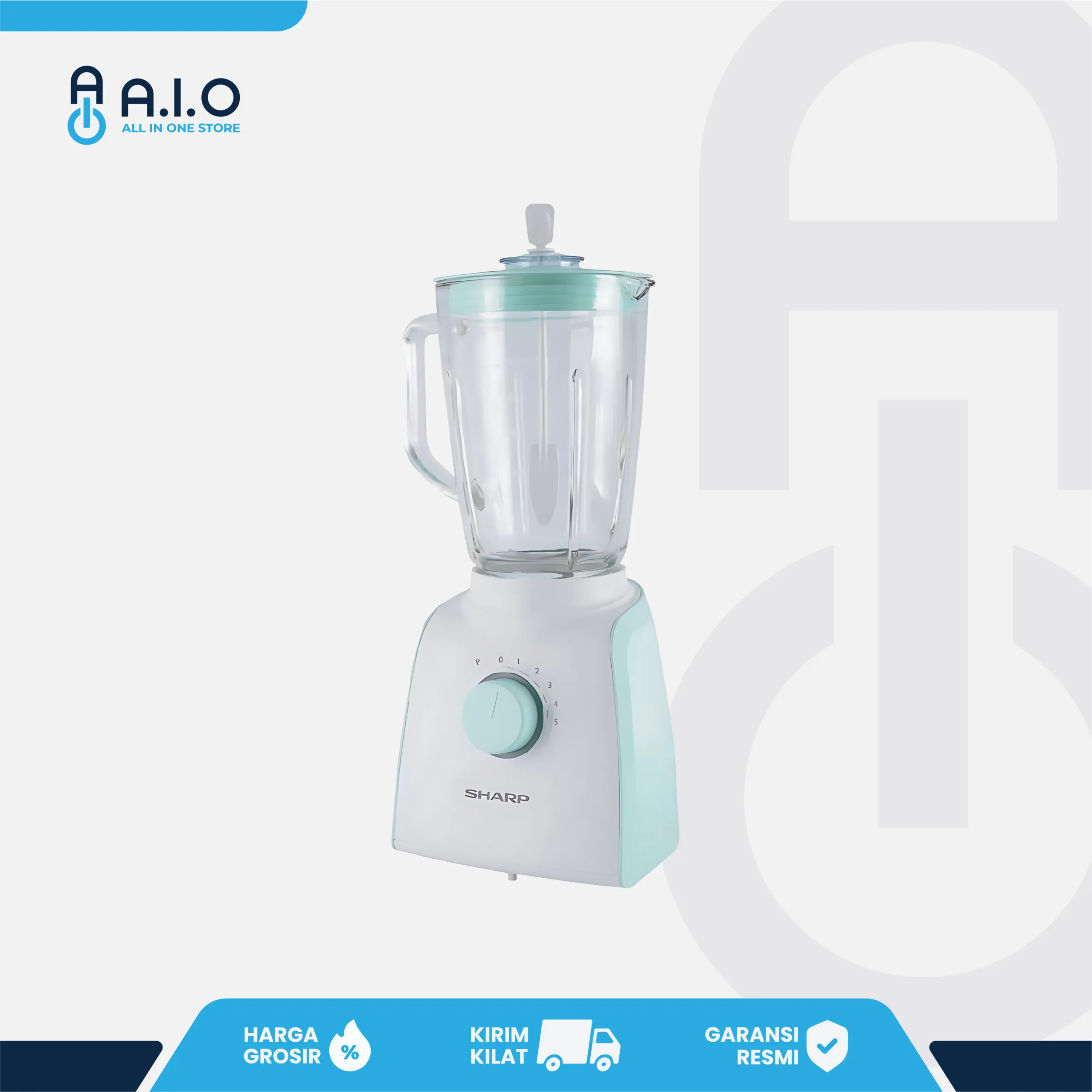 SHARP - BLENDER 1.5 L - EM 152G BL 2 EM 152G BL RIGHT