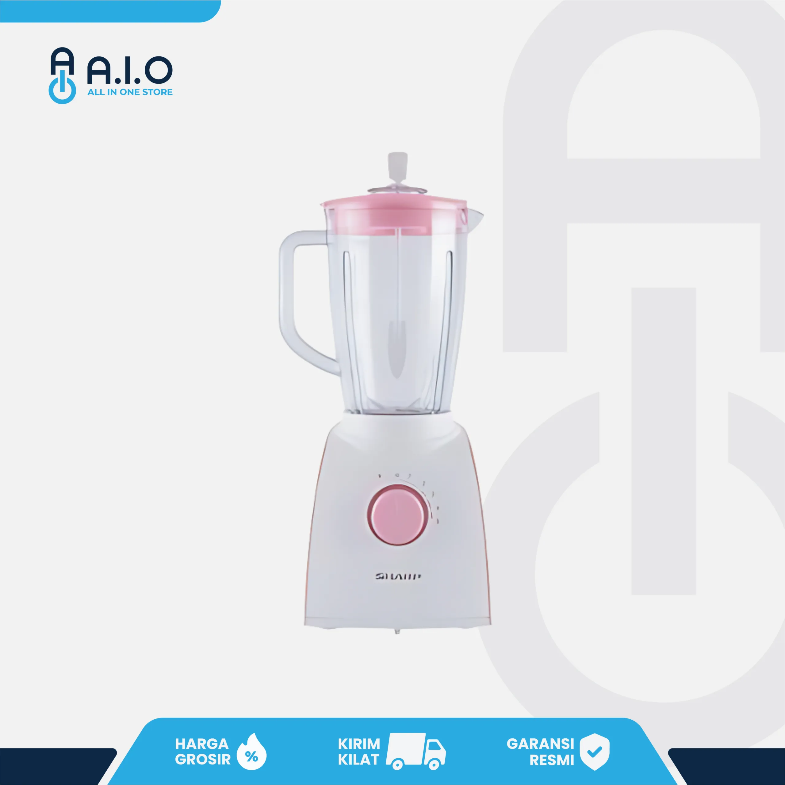 SHARP - BLENDER 1.5 L - EM 152P PK 1 EM 152P PK FRONT