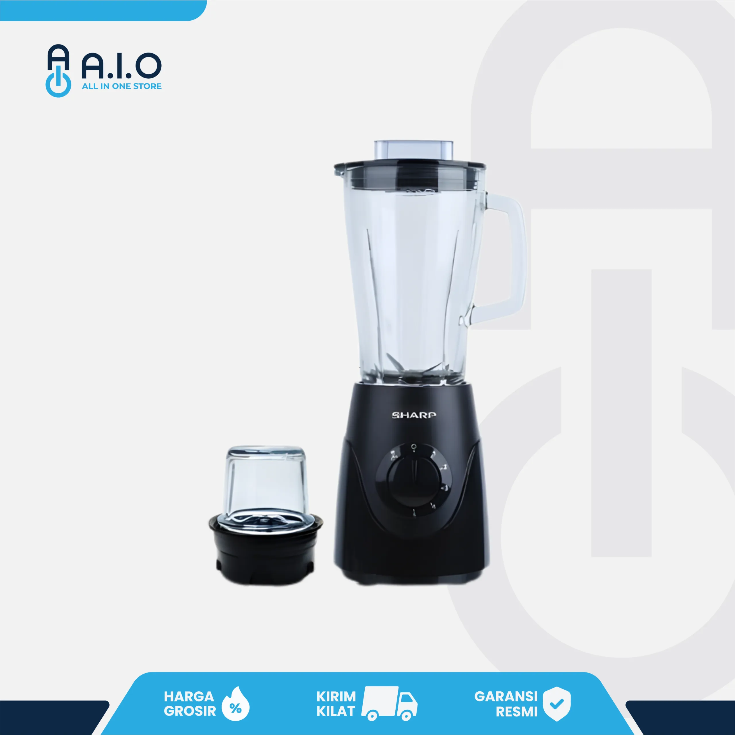 SHARP - BLENDER 1.75 L - EM TI175G 1 EM TI175G FRONT