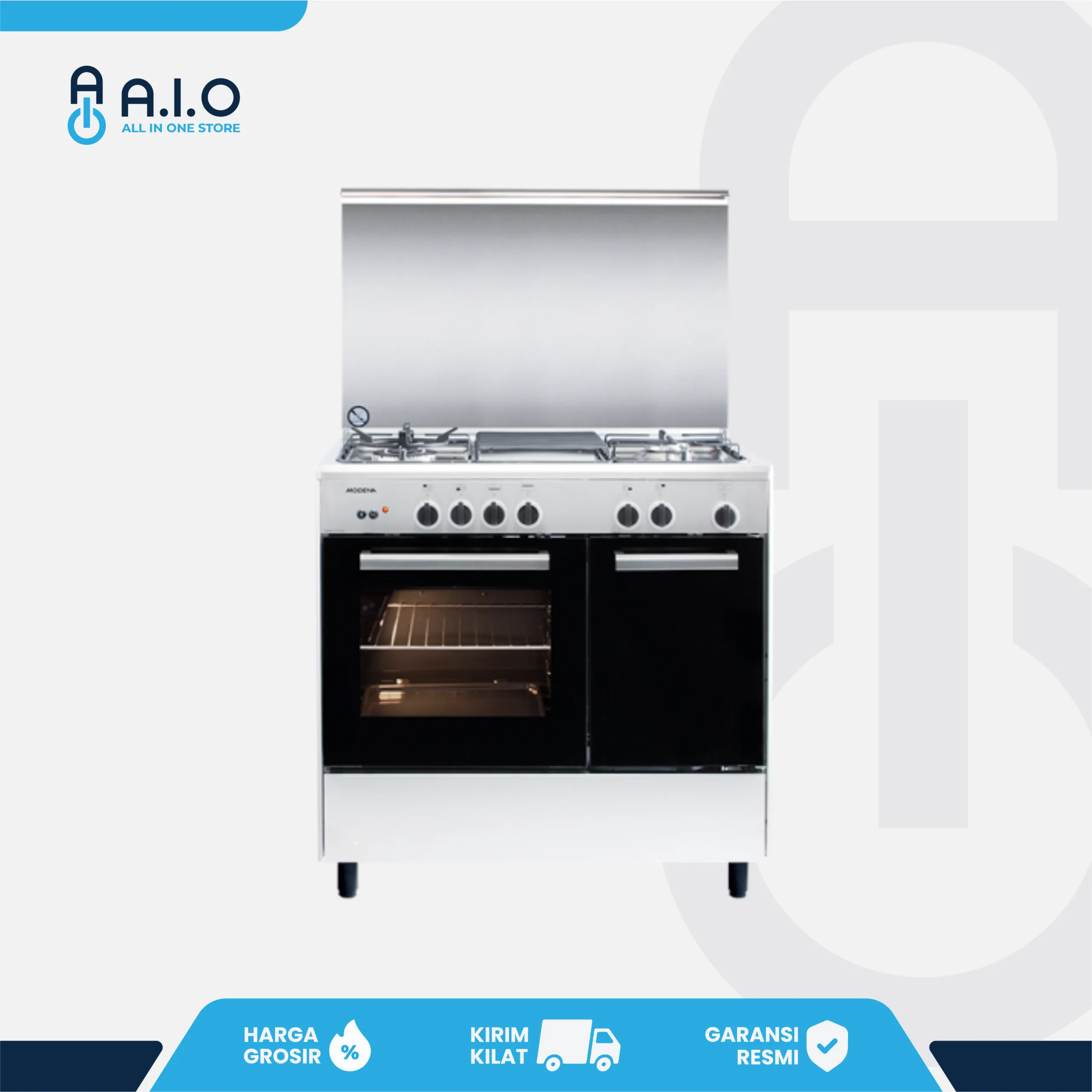 MODENA - FREE STANDING GAS COOKER 4 TUNGKU - FC 5942 S 1 FC 5942 S FRONT