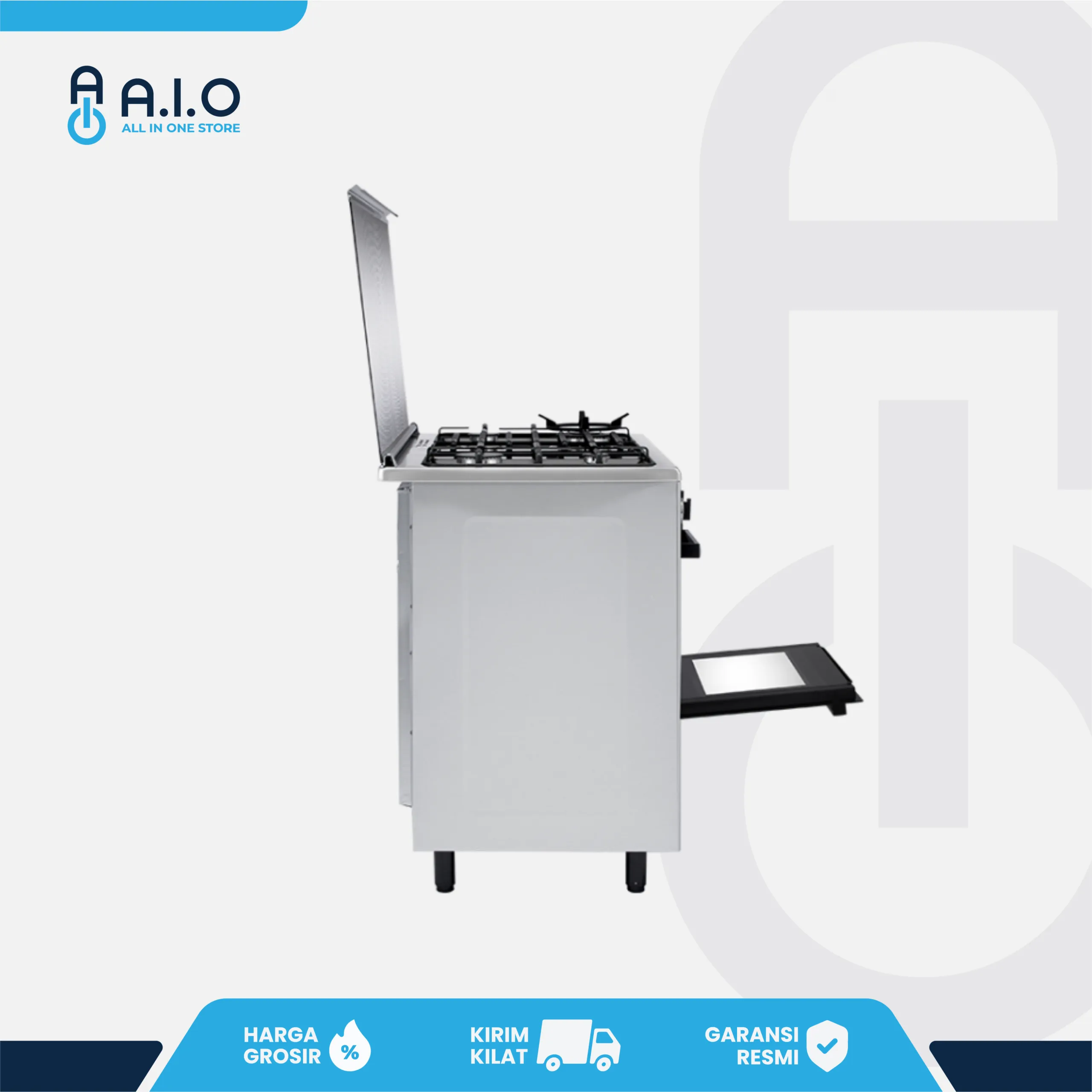 MODENA - FREE STANDING GAS COOKER 4 TUNGKU - FC 5942 S 3 FC 5942 S SIDE