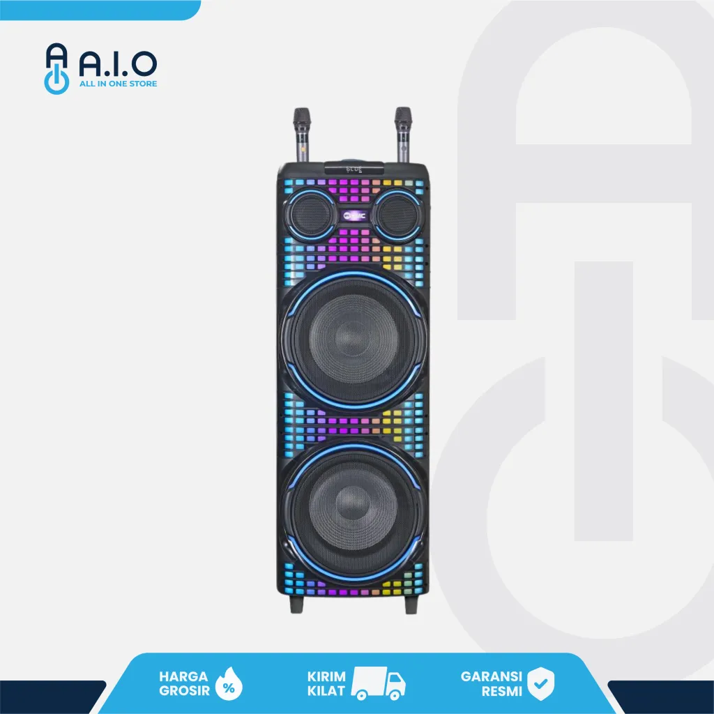 20 Rekomendasi Speaker Bluetooth Full Bass Terbaik 46 GMC 898P FRONT