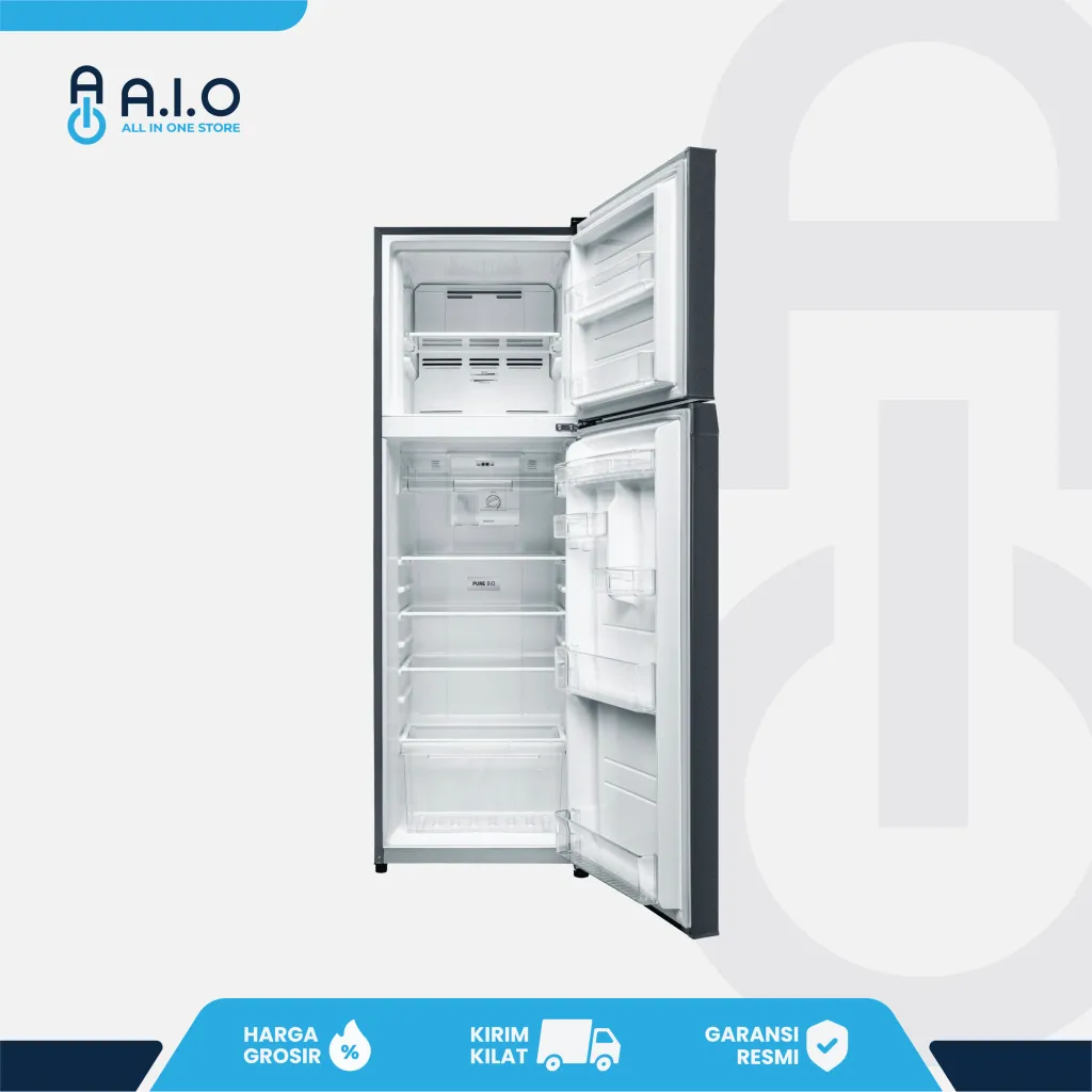 TOSHIBA - KULKAS 2 PINTU 180 L - GR RT234WE PMF
