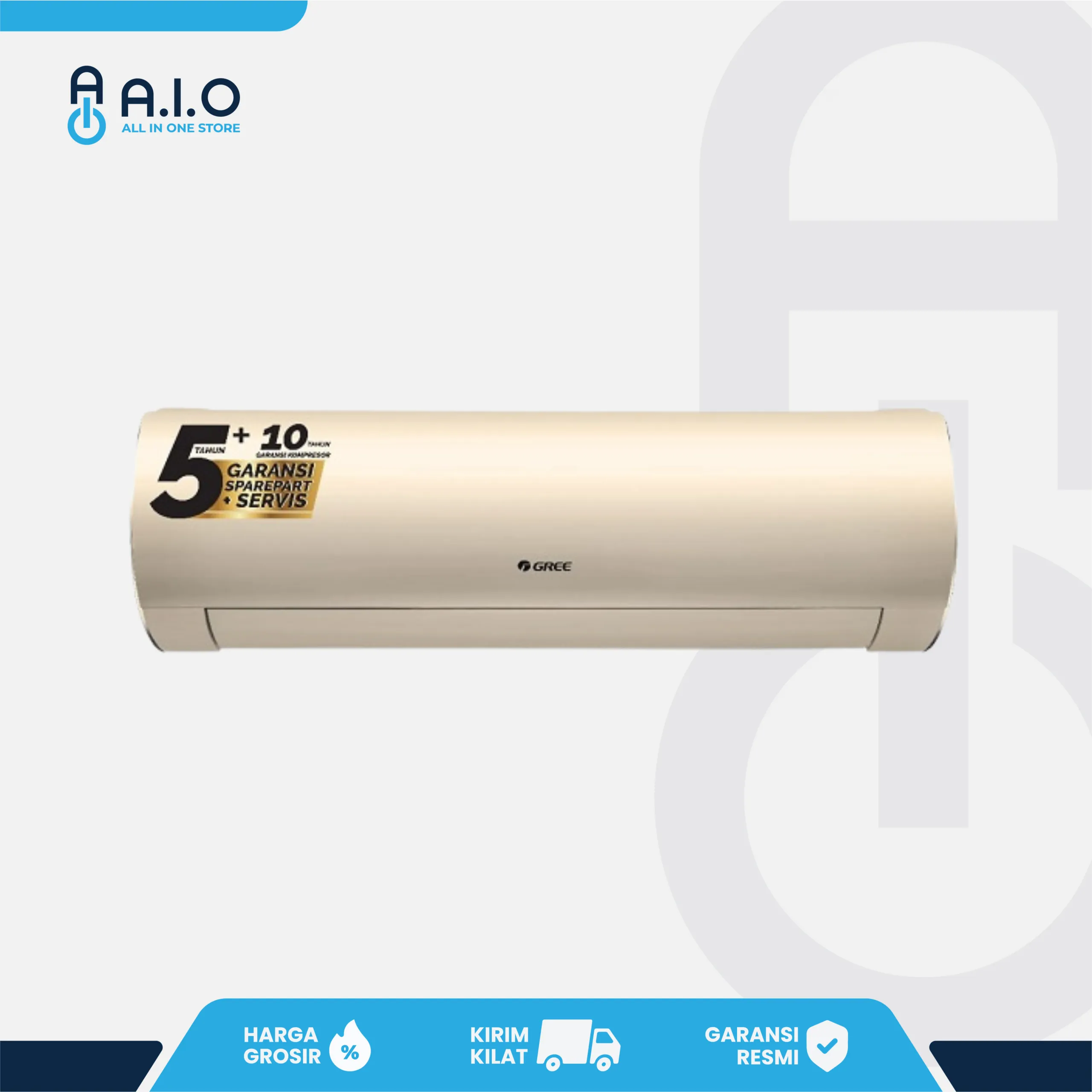 GREE - AC INVERTER G+ 1 PK - GWC 09F1(GOLD)