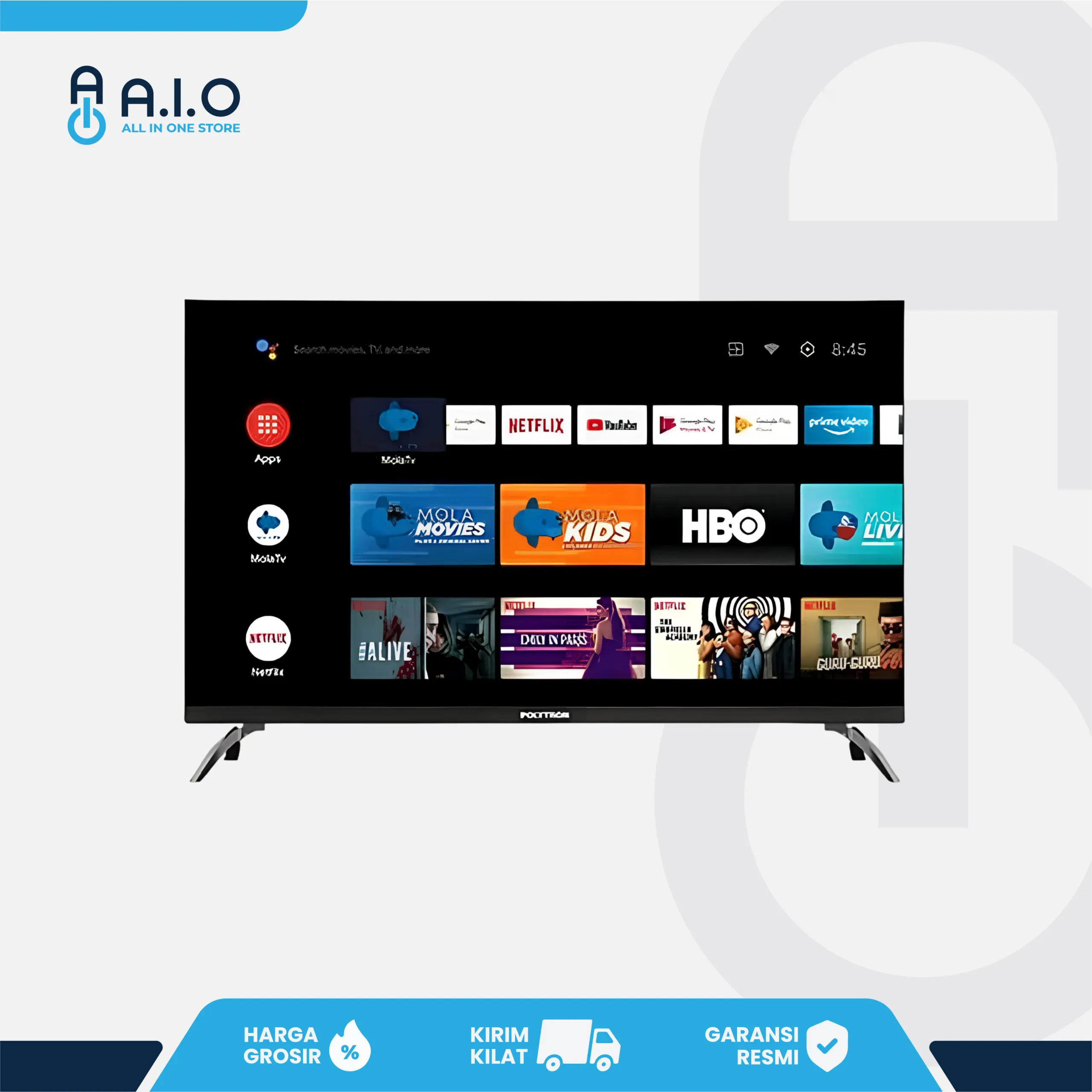 9 Rekomendasi TV LED 40 Inch Harga 2 Jutaan Terbaik 2026 38 POLYTRON - TV SMART 40" - PLD 40AG9953
