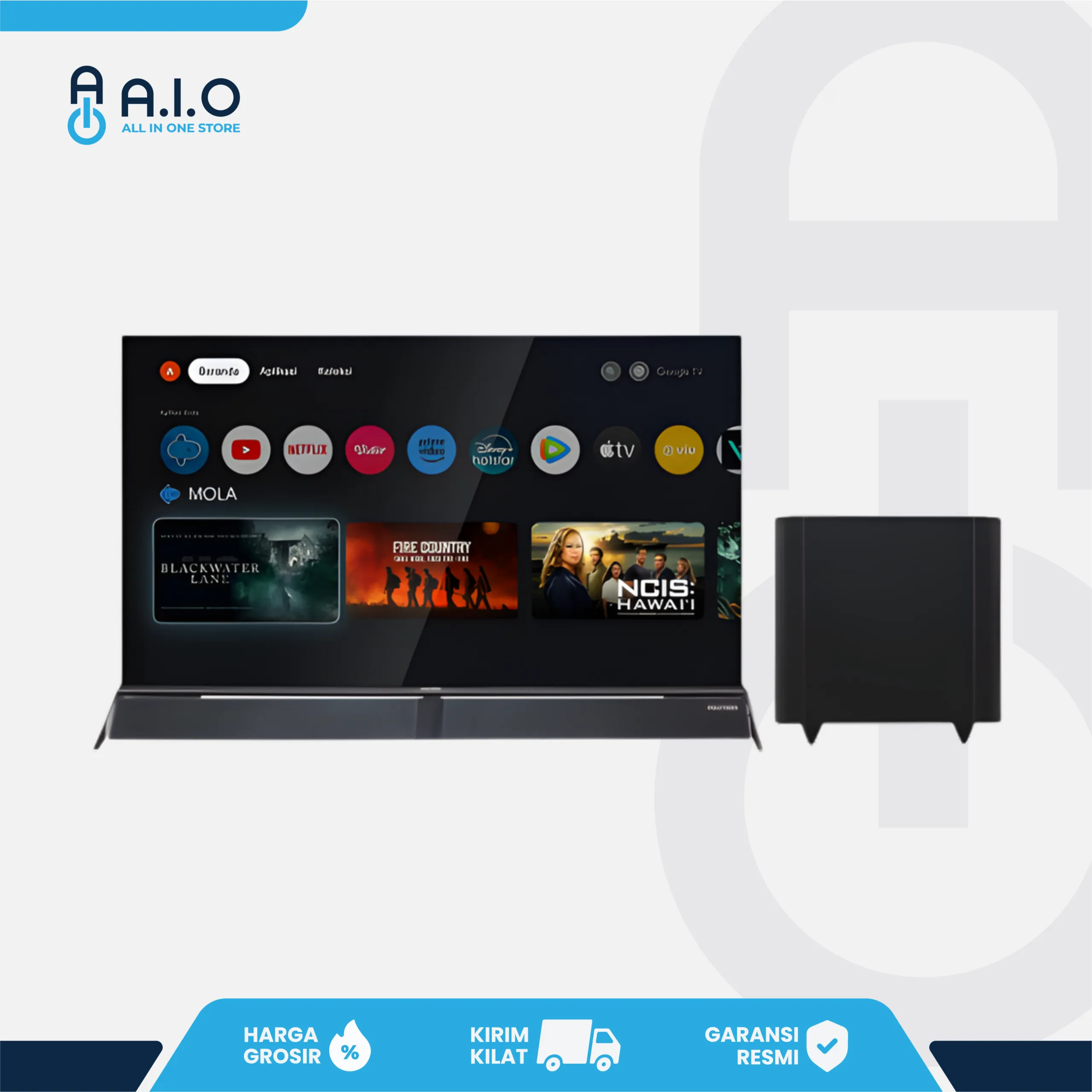 POLYTRON - TV GOOGLE 43" - PLD 43BUG3058 1 PLD 43BUG3058 FRONT