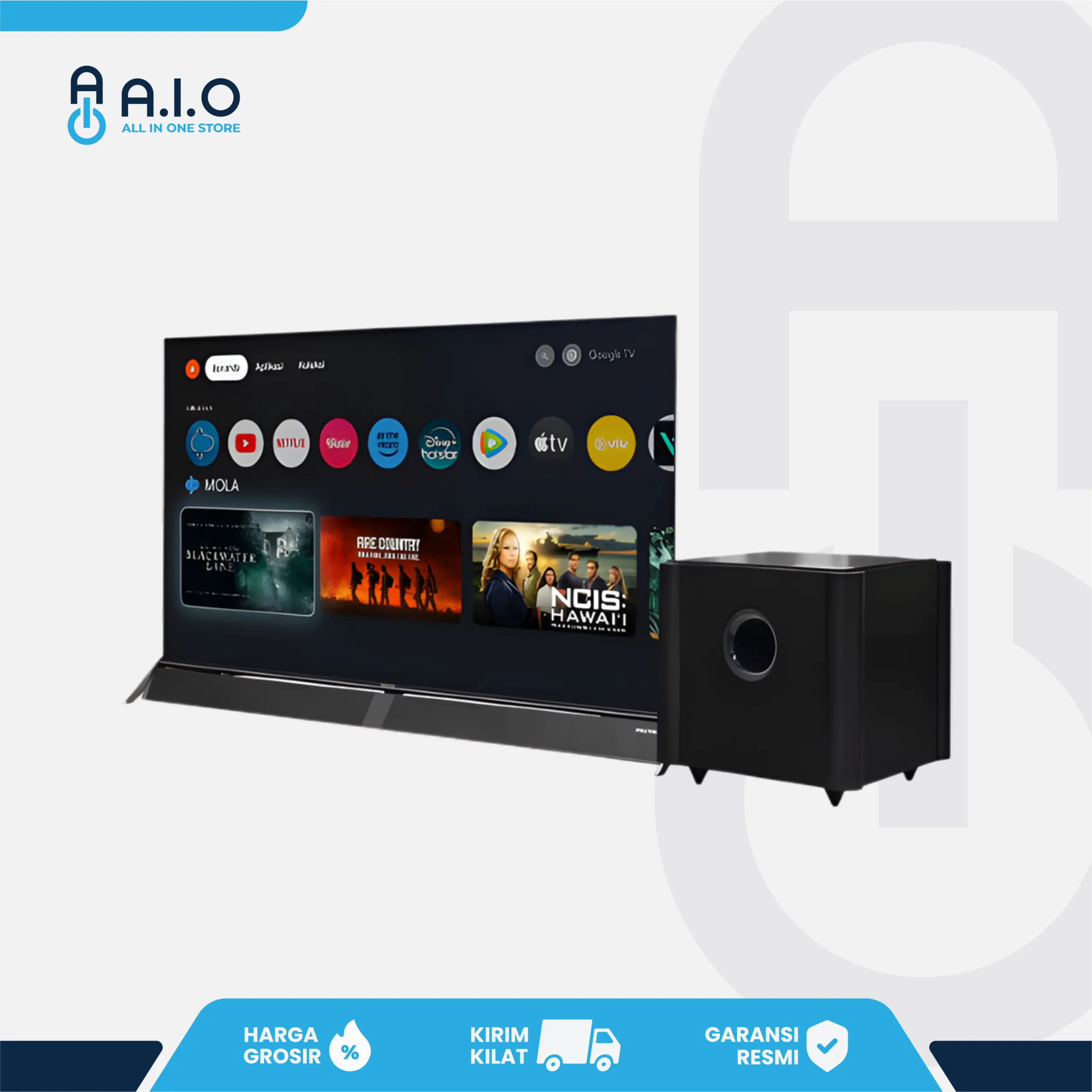 POLYTRON - TV GOOGLE 43" - PLD 43BUG5058 2 PLD 43BUG5058 RIGHT