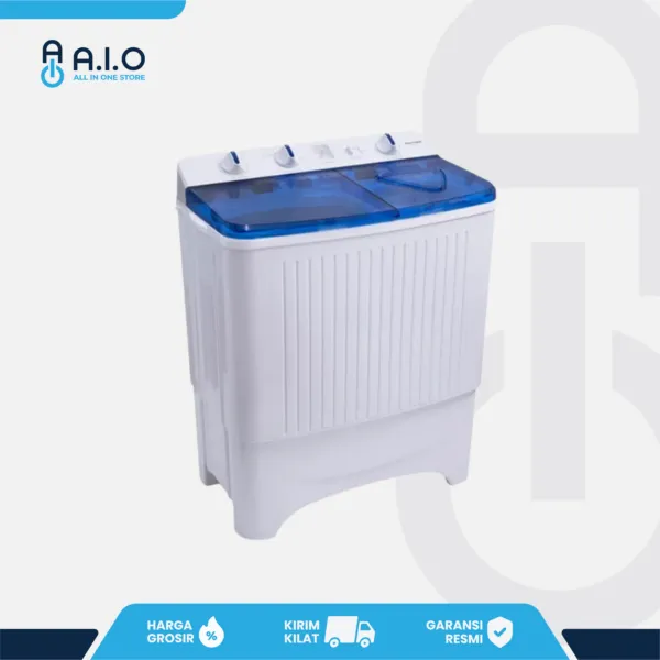 POLYTRON - MESIN CUCI 2 TABUNG 8.5 KG - PWM 851B