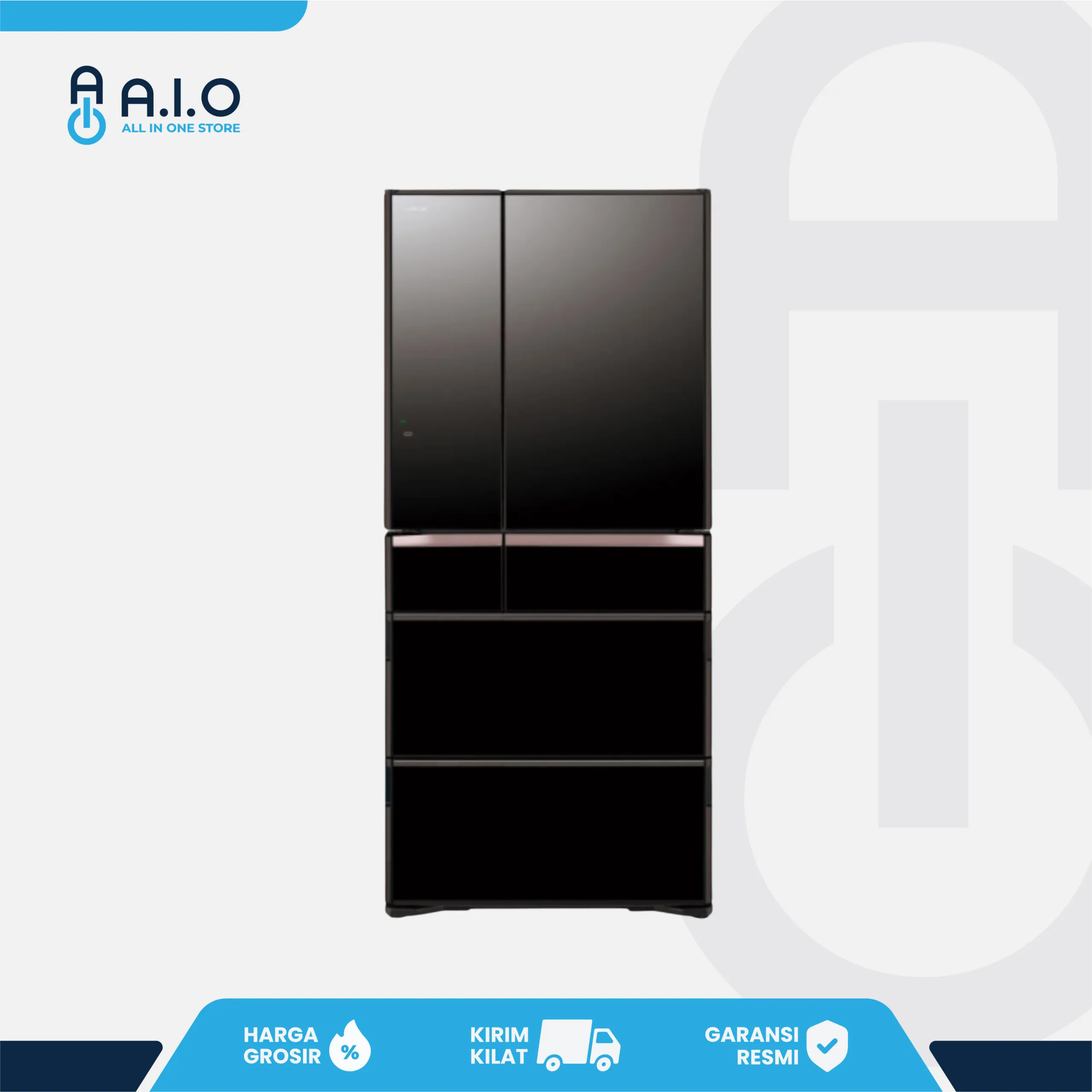 HITACHI - KULKAS MULTIDOOR 4 PINTU 525 L - R WX670KN XK