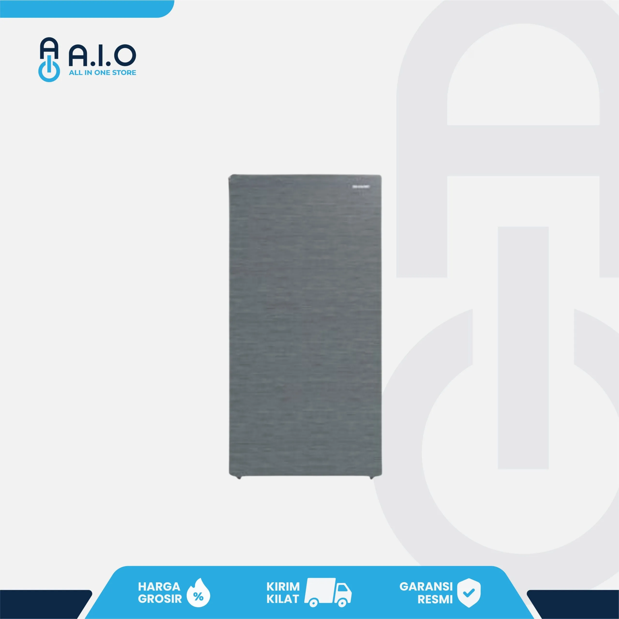 SHARP - KULKAS 1 PINTU 166 L - SJ X185M SG