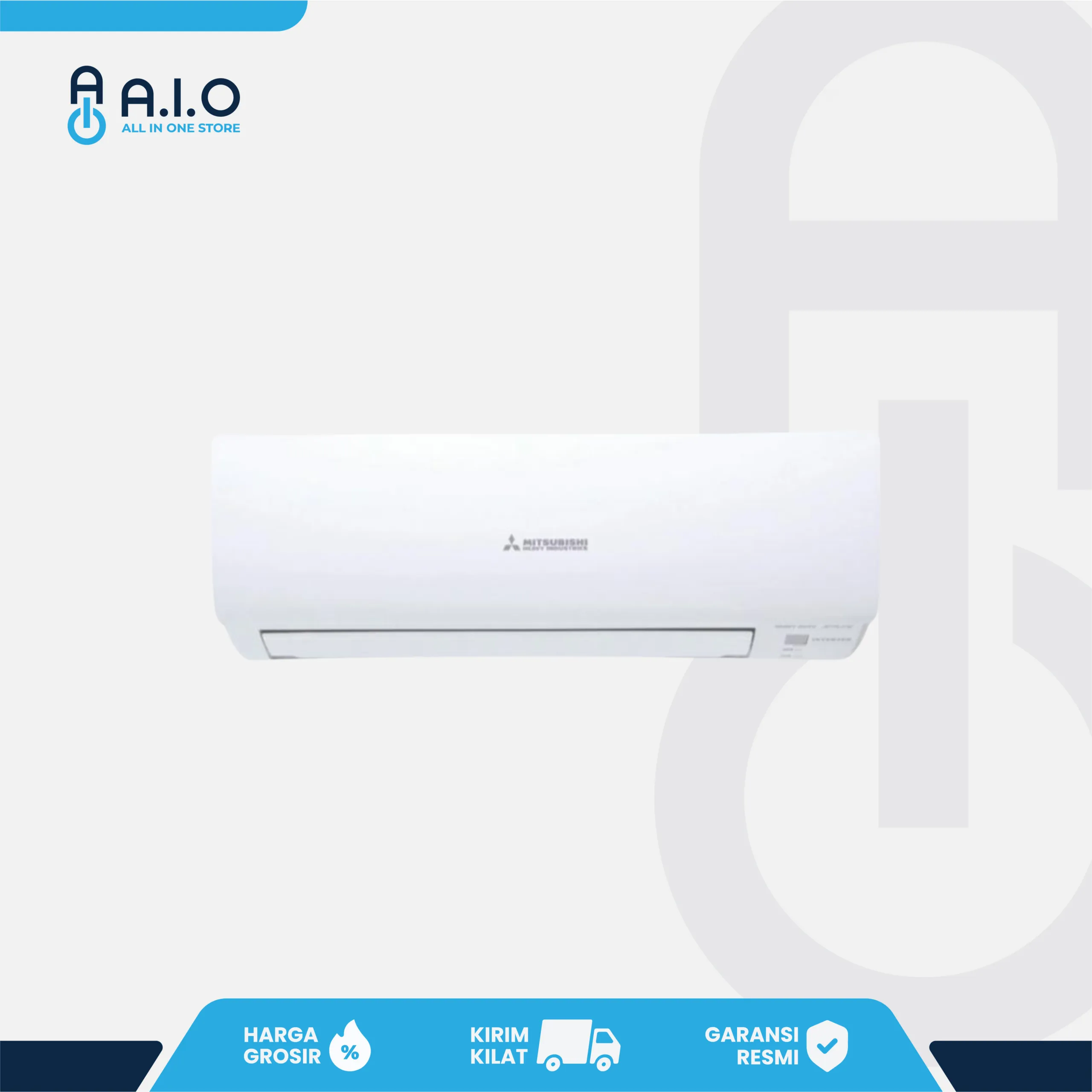 MITSUBISHI - AC SPLIT INVERTER 1 PK - SRK10YXP W3 1 MITSUBISHI - AC SPLIT INVERTER 1 PK - SRK10YXP W3