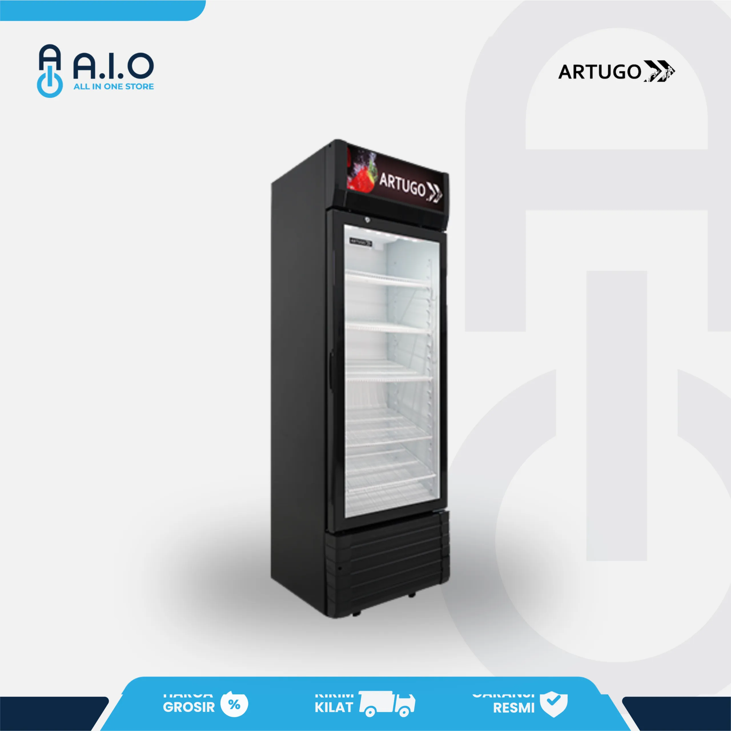 ARTUGO - SHOWCASE 1 PINTU 150 L - SV 151