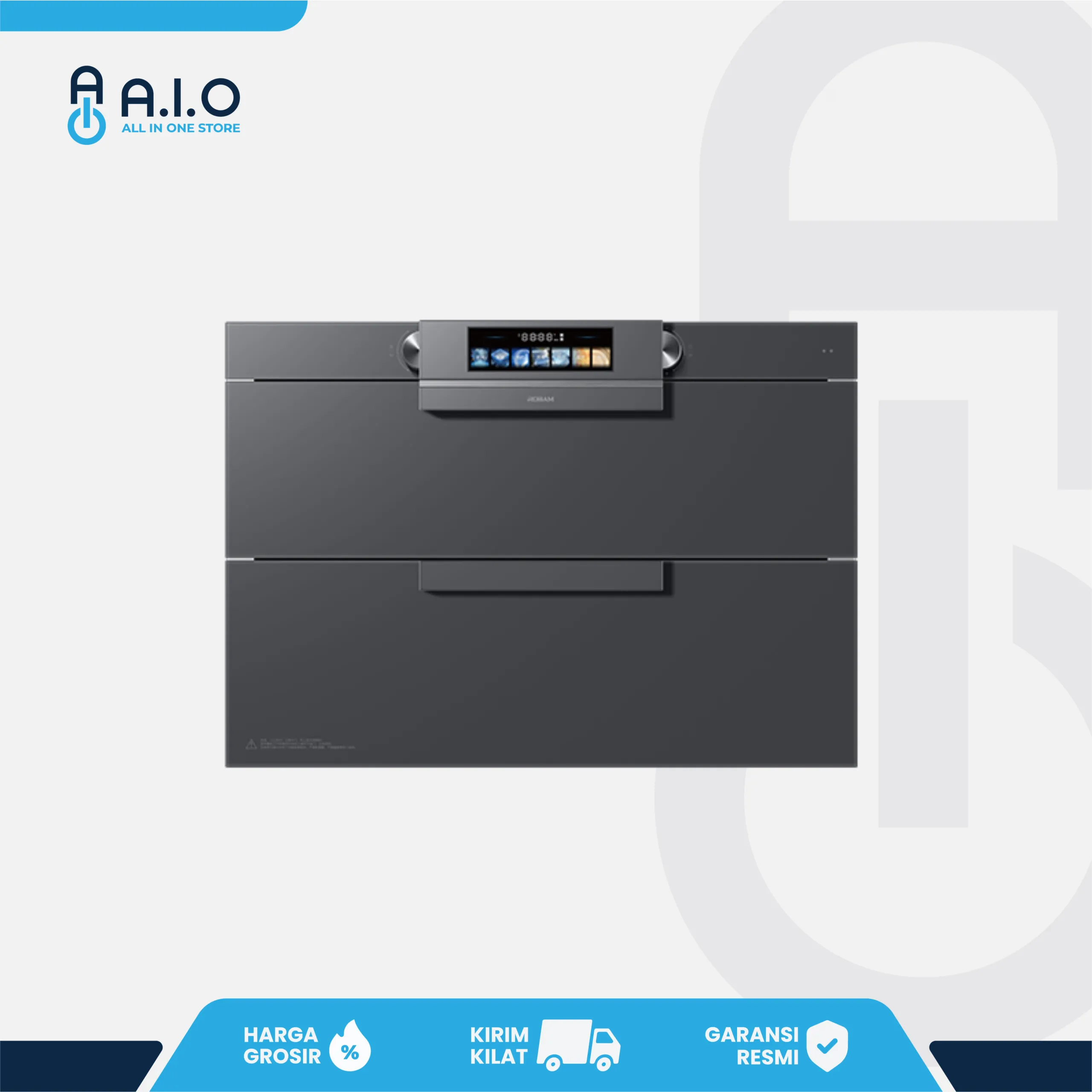C/ROBAM - BUILT IN DISINFECTION CABINET - XG858 1 XG858 FRONT