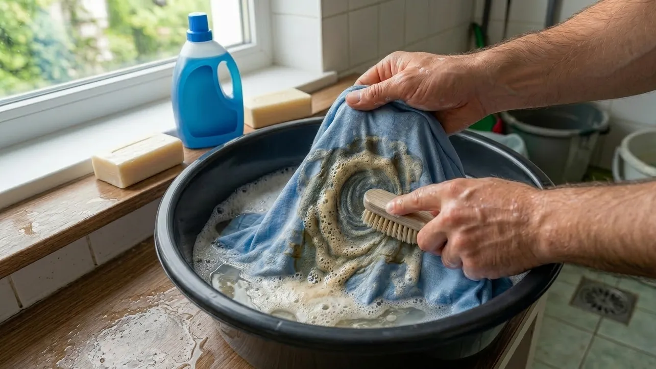 cara menghilangkan noda minyak di baju