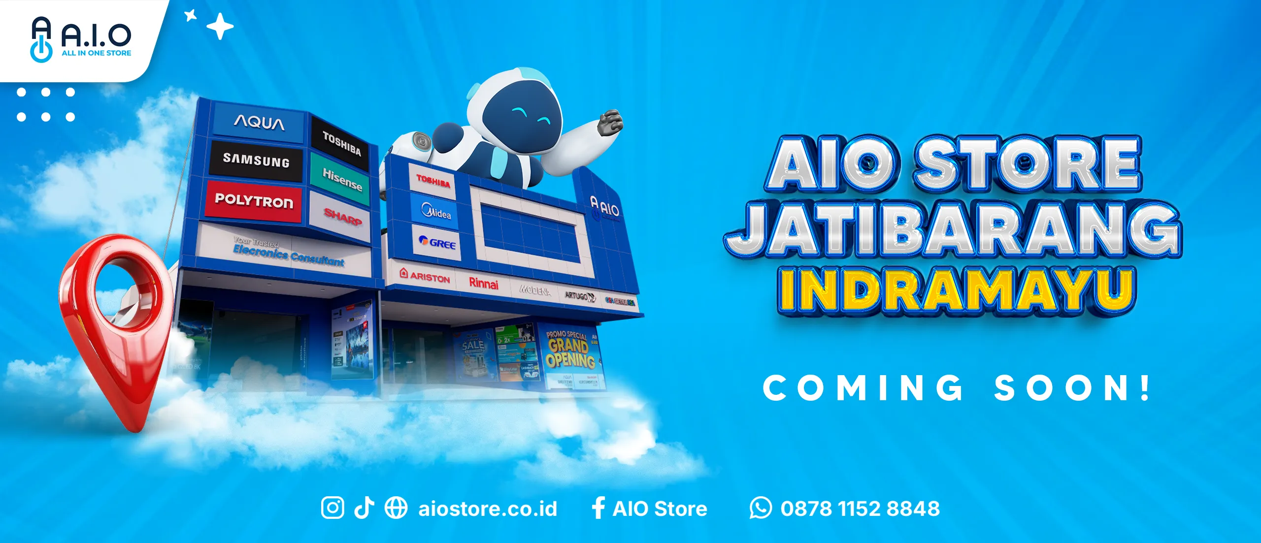 AIO JATIBARANG Coming Soon Website Banner