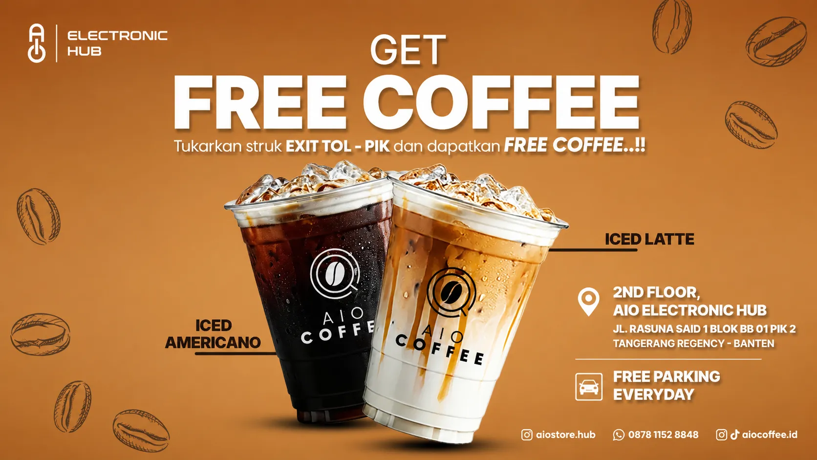 Free Coffee di AIO Coffee