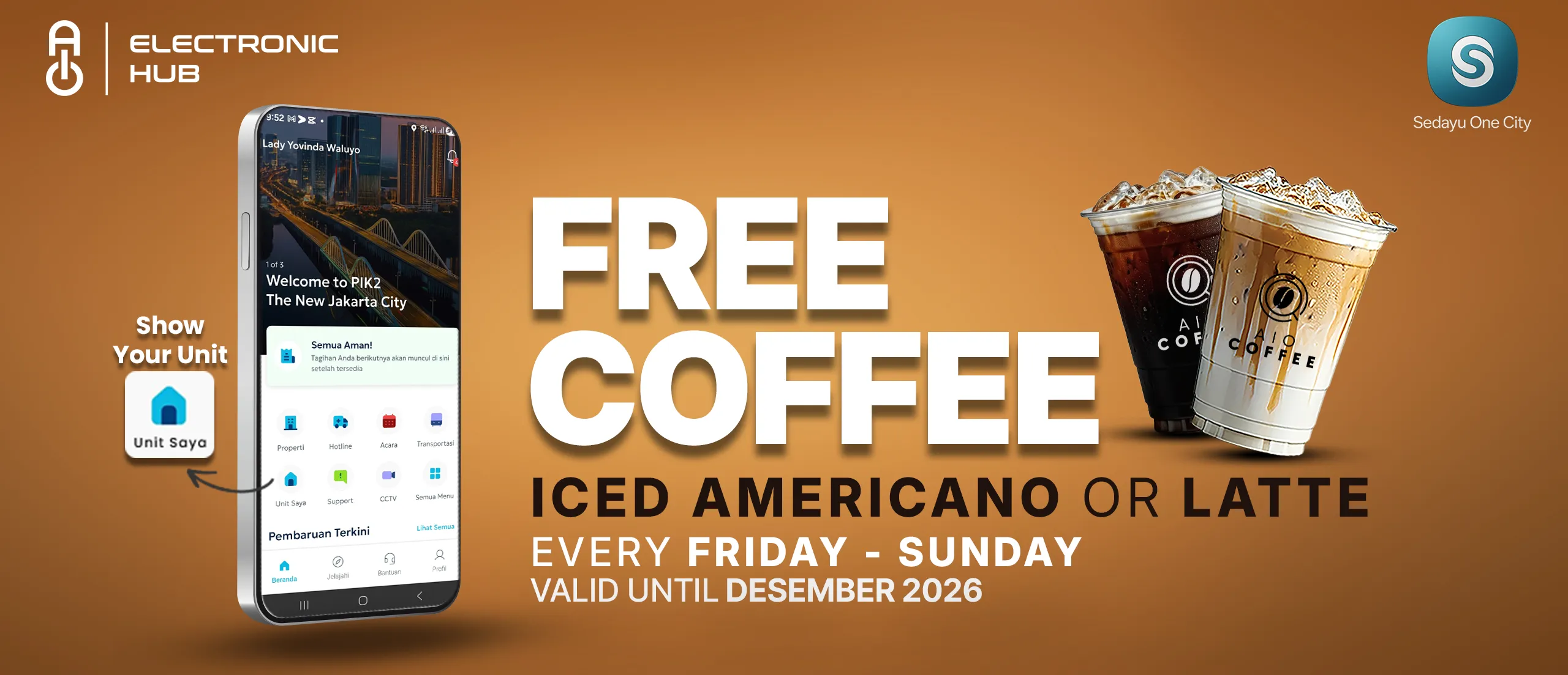 Web Banner Free Coffee